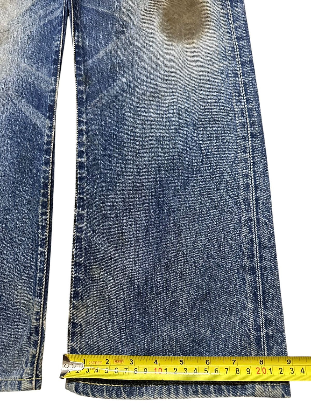 Levi's Vintage Levis 501 Mud Faded Wash Style Loose Jeans Size US 34 / EU 50 - 17 Thumbnail