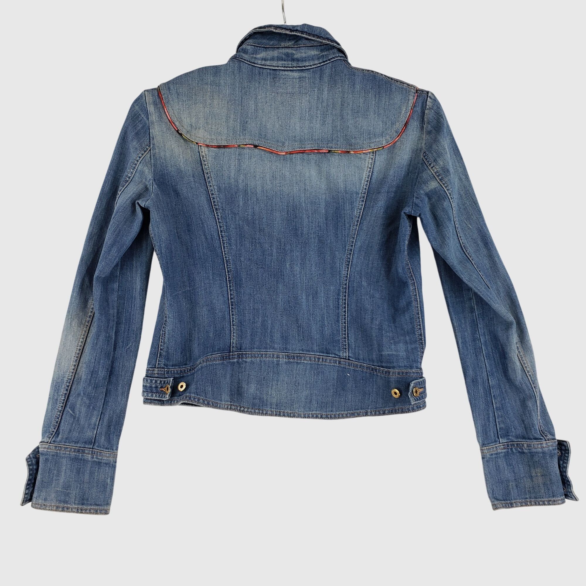 Dolce & Gabbana Vintage It D&G Dolce & Gabbana Women’s Denim Jacket 46/US10 Size L / US 10 / IT 46 - 2 Thumbnail