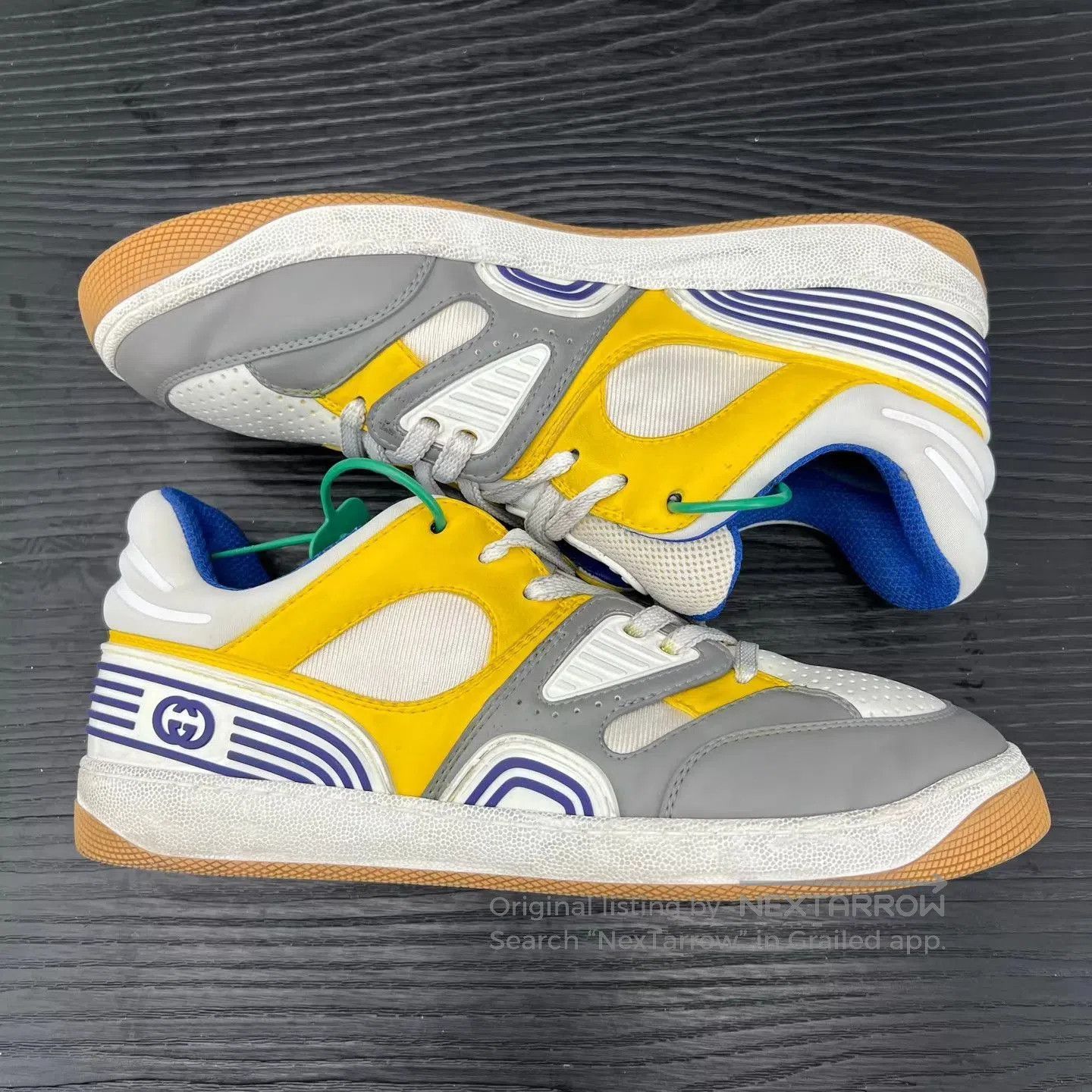 Gucci Multi-Color Low-Top Sneakers Size 9.5. Size US 9.5 / EU 42-43 - 3 Thumbnail