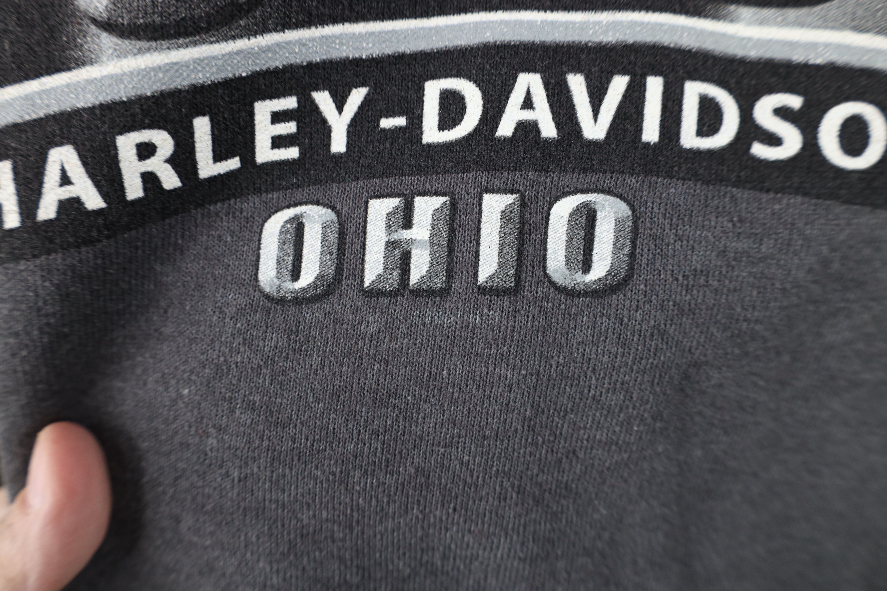 Harley Davidson Vintage Y2K Harley Davidson Fire Flames Crewneck Sweatshirt Size US XXL / EU 58 / 5 - 12 Thumbnail