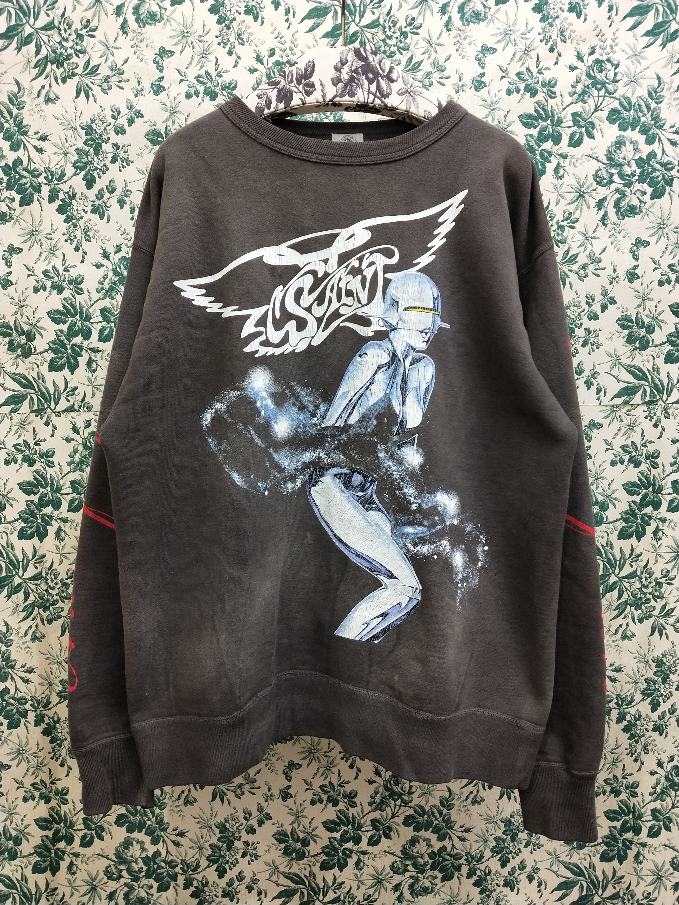 Saint Michael Hajime Sorayama Sweatshirt Size US L / EU 52-54 / 3 - 1 Thumbnail