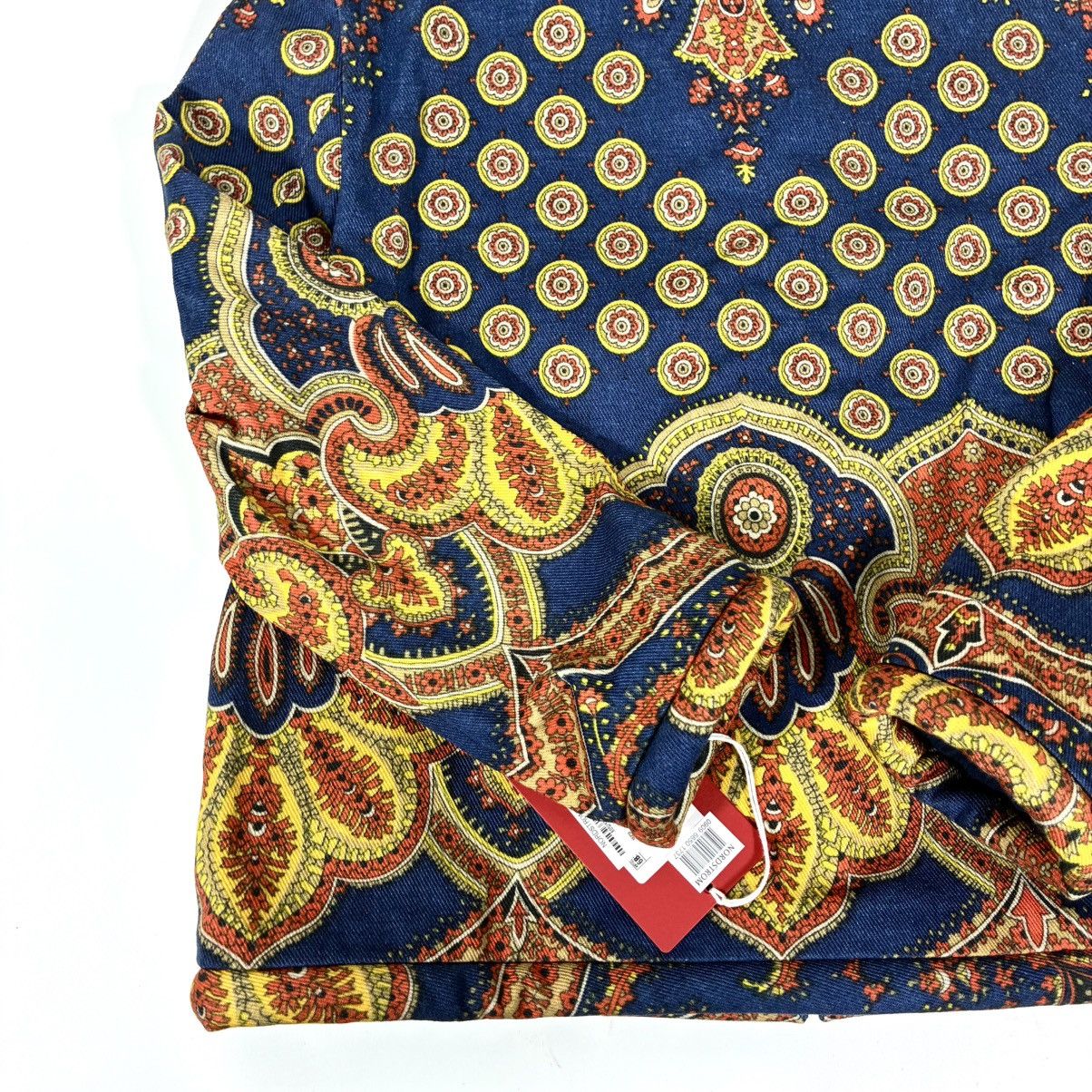 Valentino Valentino Garavani Paisley Crop Denim Jacket 38 IT 2 US NWT Size XS / US 0-2 / IT 36-38 - 13 Thumbnail