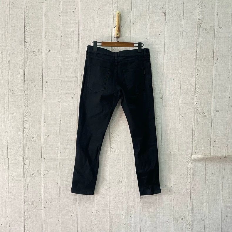 Saint Laurent Paris Saint Laurent Black knife cut jeans 2504-Nextarrow Size US 30 / EU 46 - 3 Thumbnail