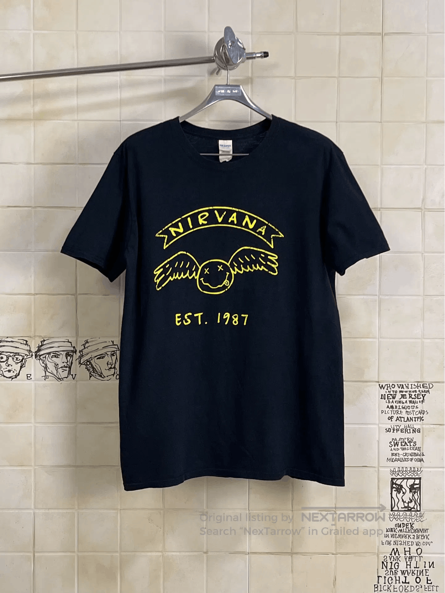 Gildan Nirvana Vintage Band T. Size US L / EU 52-54 / 3 - 1 Thumbnail