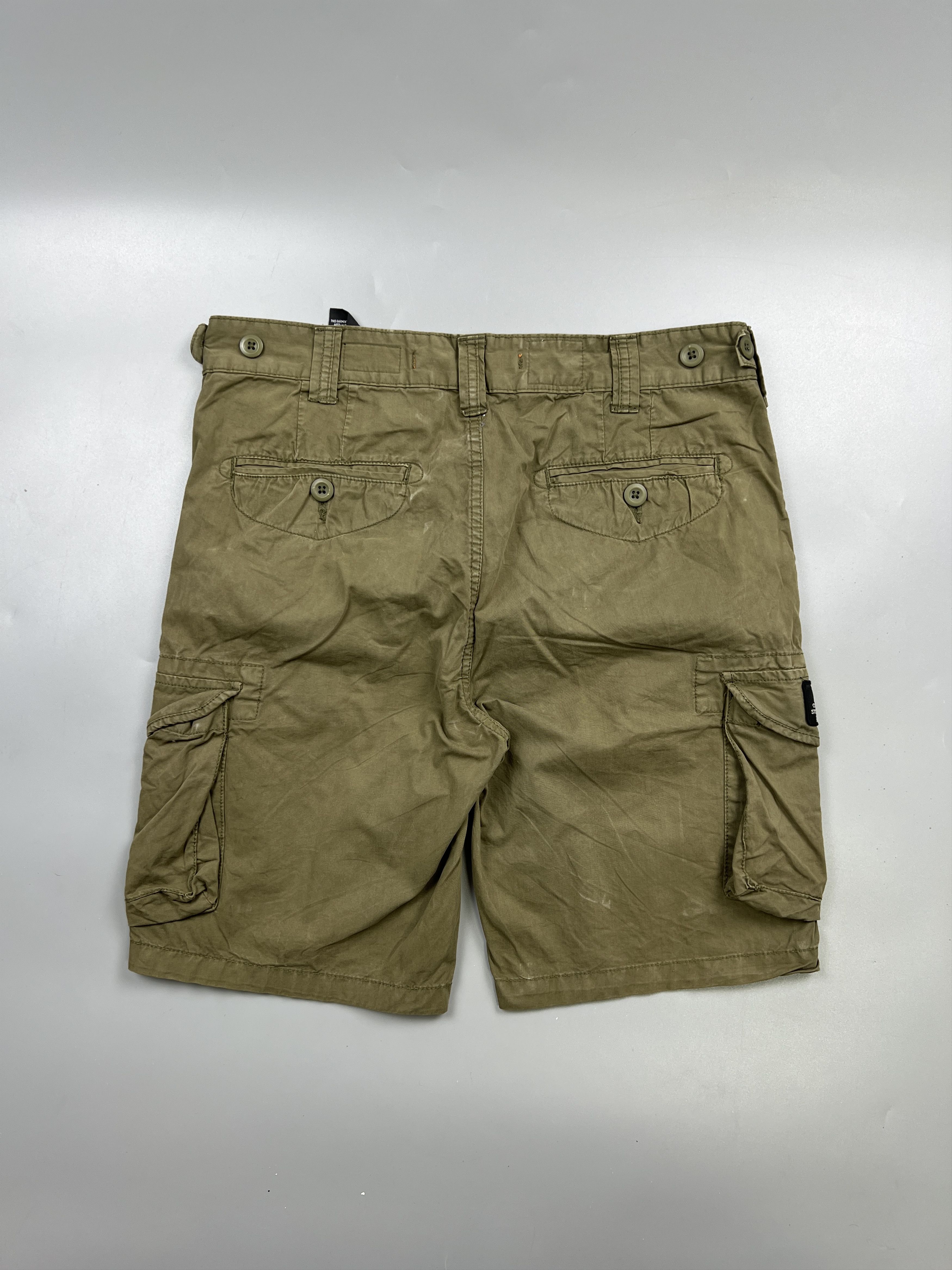 Schott Schott Military Cargo Shorts (Y0862) Size US 32 / EU 48 - 11 Thumbnail