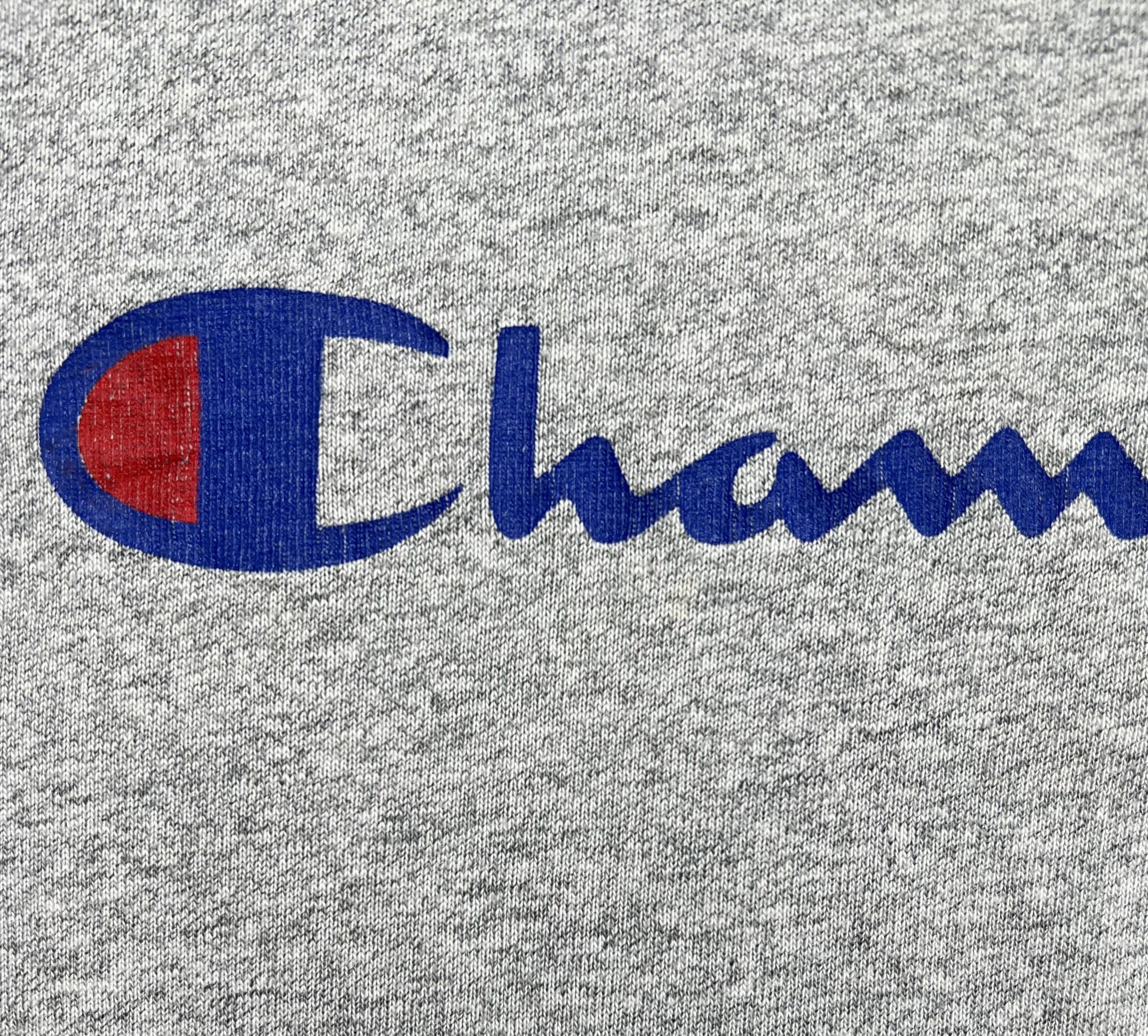 Champion Champion Crewneck Sweatshirt Grey Big Logo Fits L Size US L / EU 52-54 / 3 - 3 Thumbnail