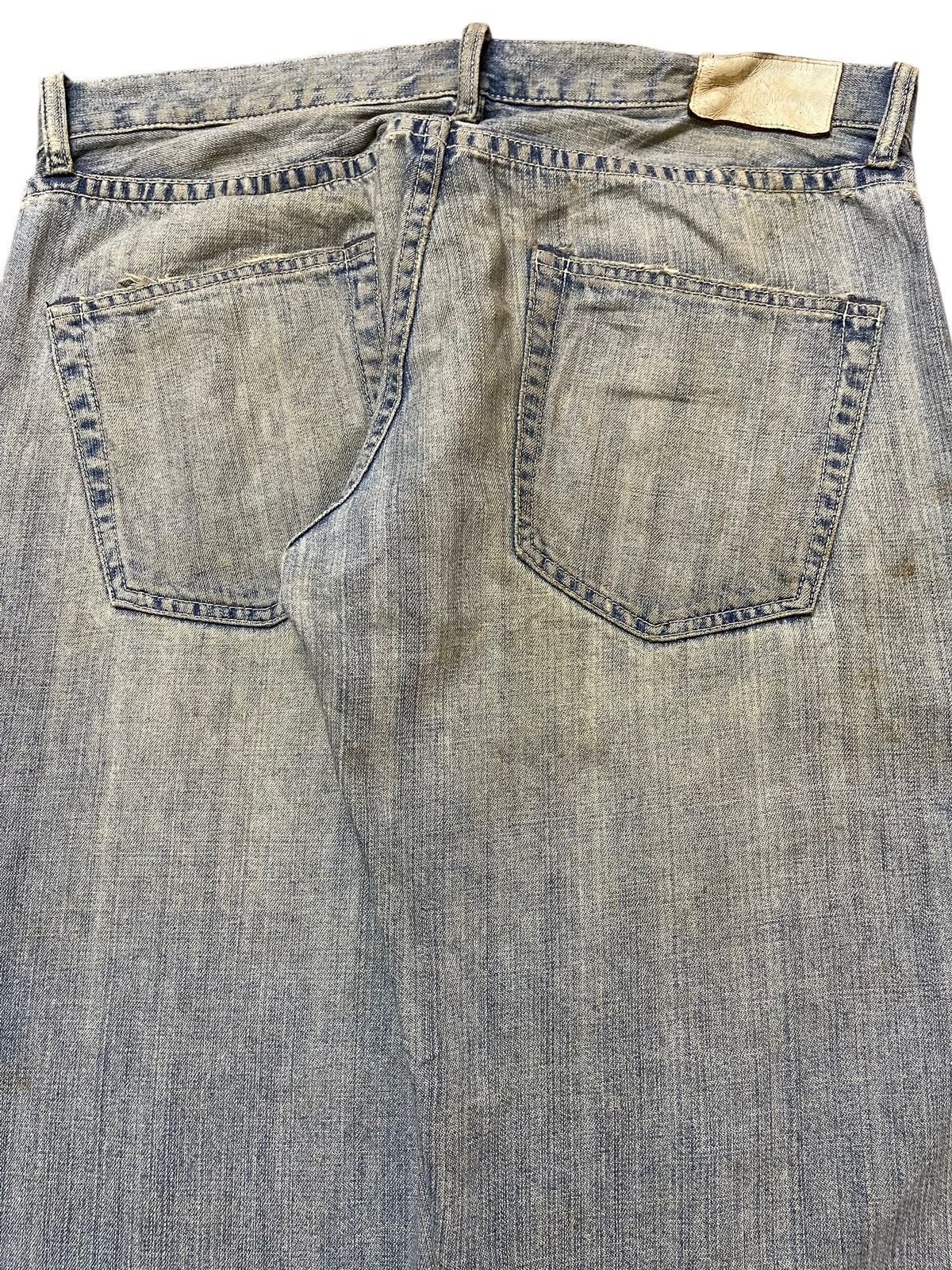 Uniqlo Vintage Japanese Uniqlo Mud Wash Style Baggy Jeans Size US 34 / EU 50 - 6 Thumbnail