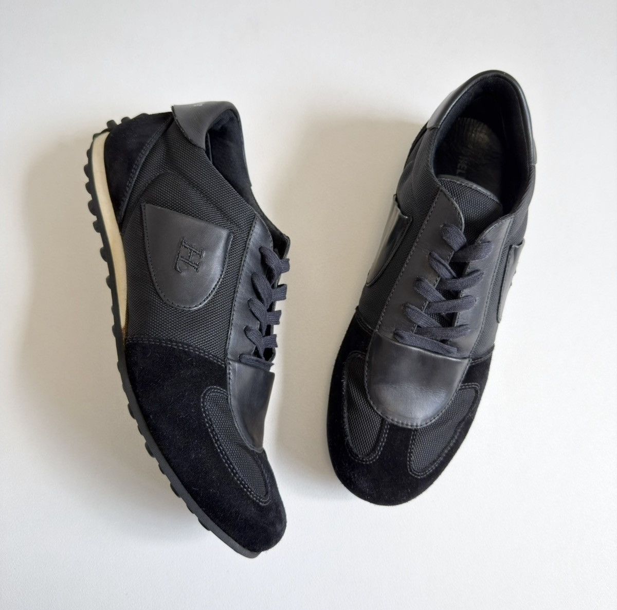 Helmut Lang Mid 2000s Black GAT Sneakers Size US 10 / EU 43 - 1 Thumbnail