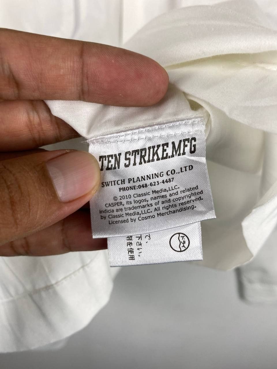 Other ten strikes garment white workwear shirt embroided Size US XL / EU 56 / 4 - 8 Thumbnail