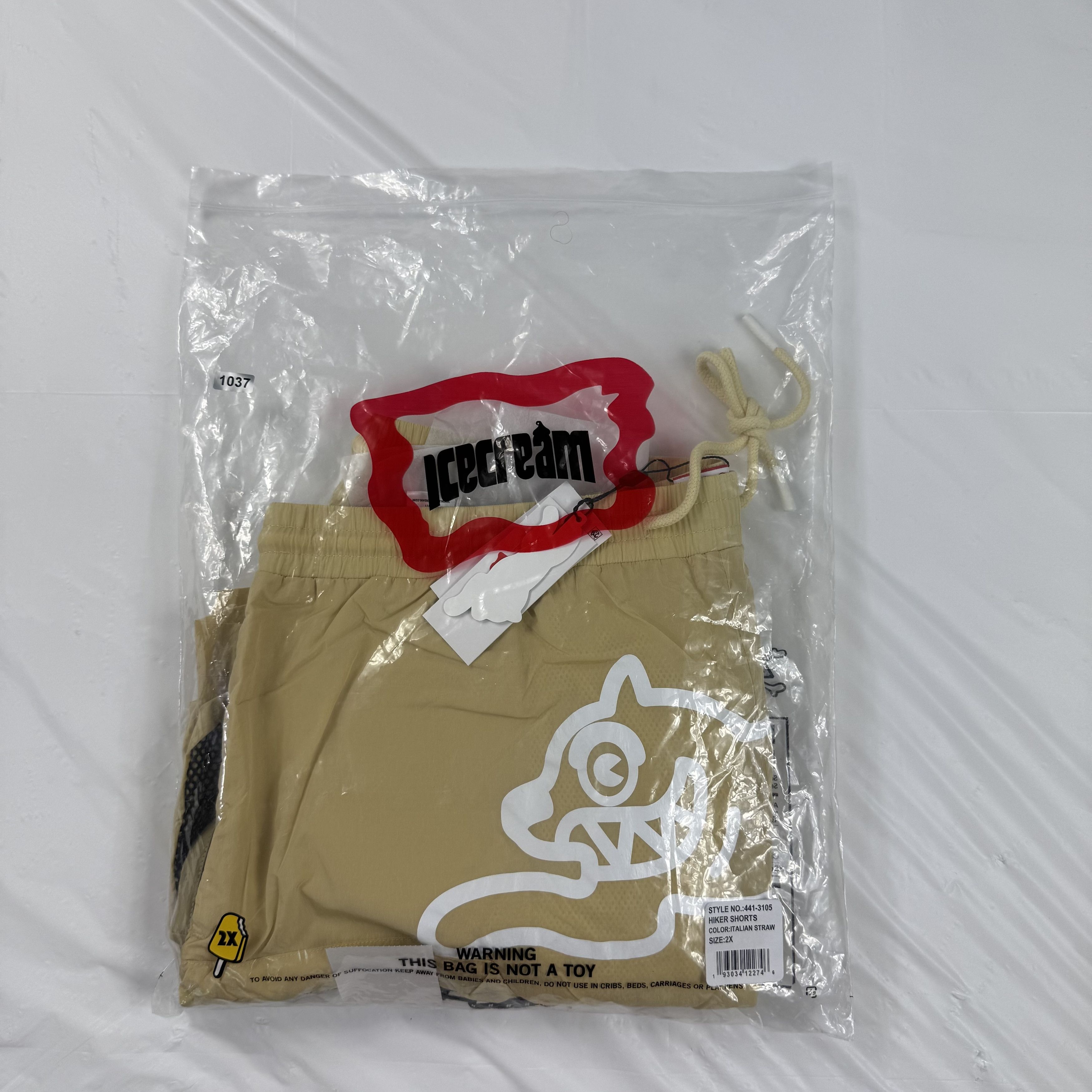 Icecream Ice Cream BBC Hiker Shorts Mens 2X Running Dog Utility Cargo Size US 38 / EU 54 - 10 Thumbnail