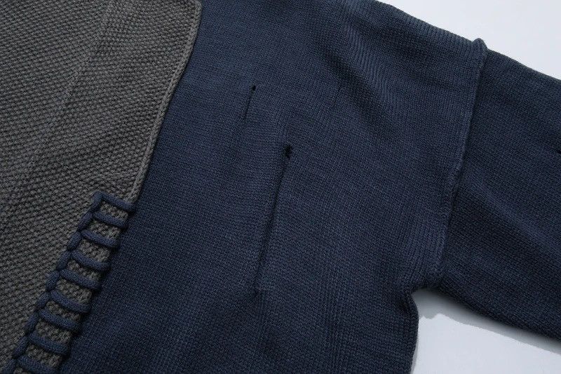 Japanese Brand × Vintage Retro punk grunge distressed patchwork knitwear sweater y2k Size US L / EU 52-54 / 3 - 12 Thumbnail