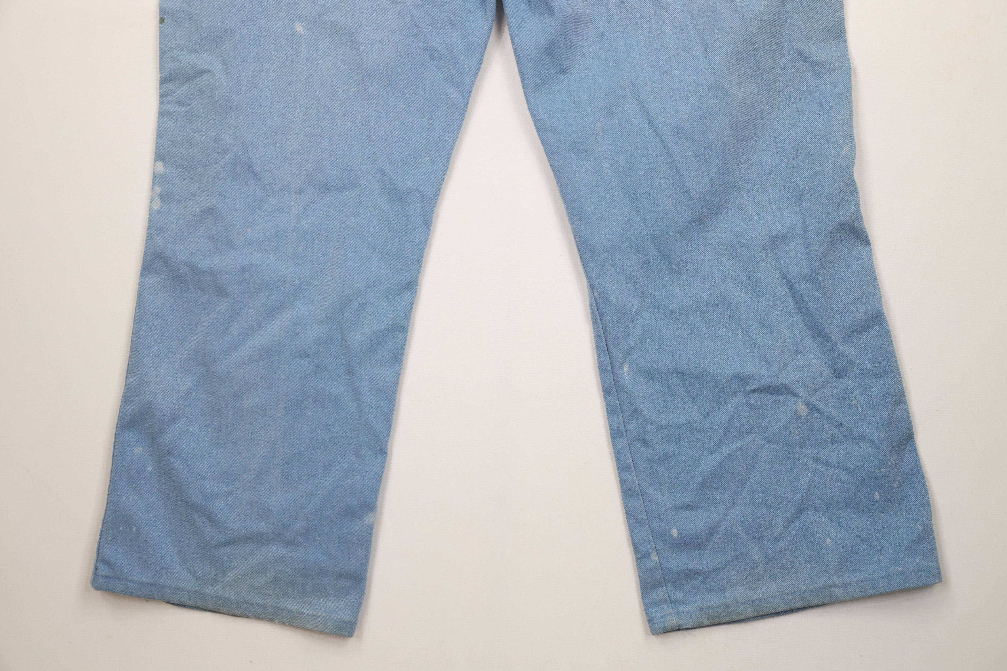 Vintage Vintage 70s Streetwear Wide Leg Bell Bottoms Denim Jeans USA Size US 40 / EU 56 - 14 Thumbnail