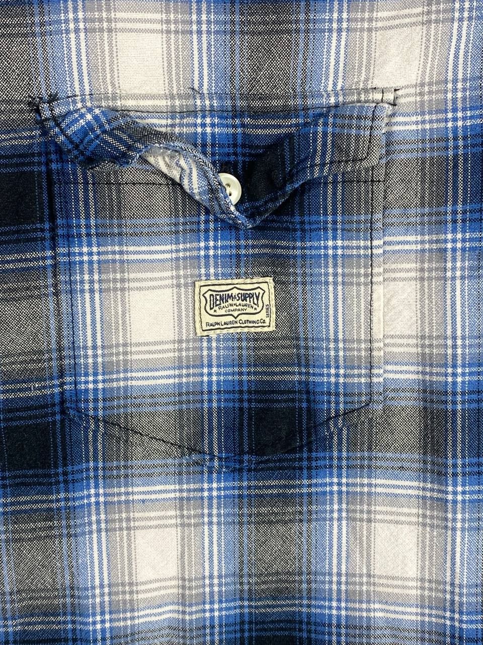 Denim & Supply Ralph Lauren × Flannel × Polo Ralph Lauren Denim And Supply Ralph Lauren Flannel Shirt Size US L / EU 52-54 / 3 - 4 Thumbnail