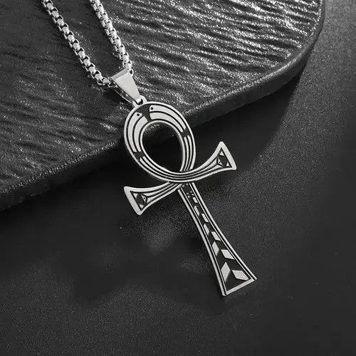 Jewelry × Vintage Egypt Ankh Cross Key of Life Pendant Necklace Size ONE SIZE - 4 Thumbnail