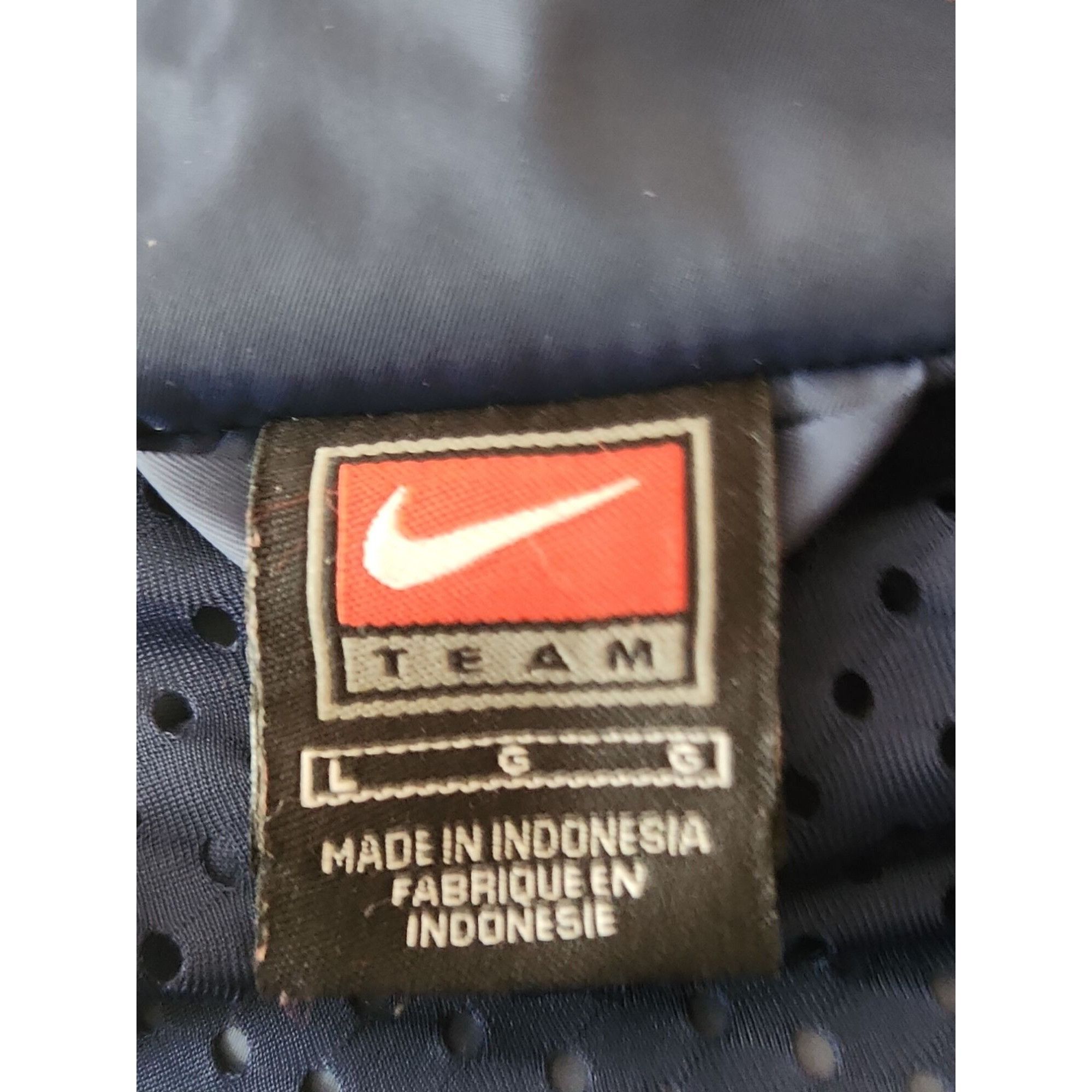 Nike Nike Windbreaker Track Jacket Vtg 90s Blue Mens Size L Full Size US L / EU 52-54 / 3 - 3 Thumbnail