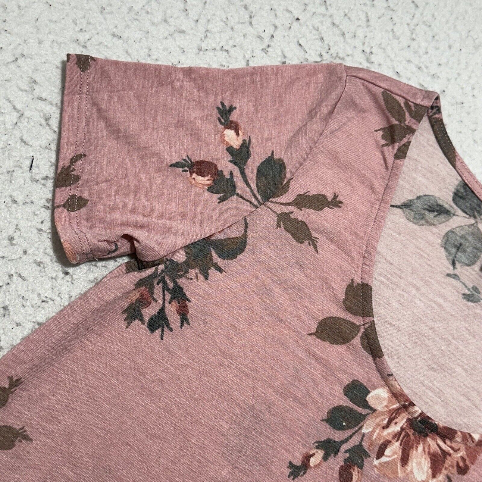 Other Agnes & Dora Small Everyday Tee Pink Floral T Shirt Top Size S / US 4 / IT 40 - 6 Thumbnail