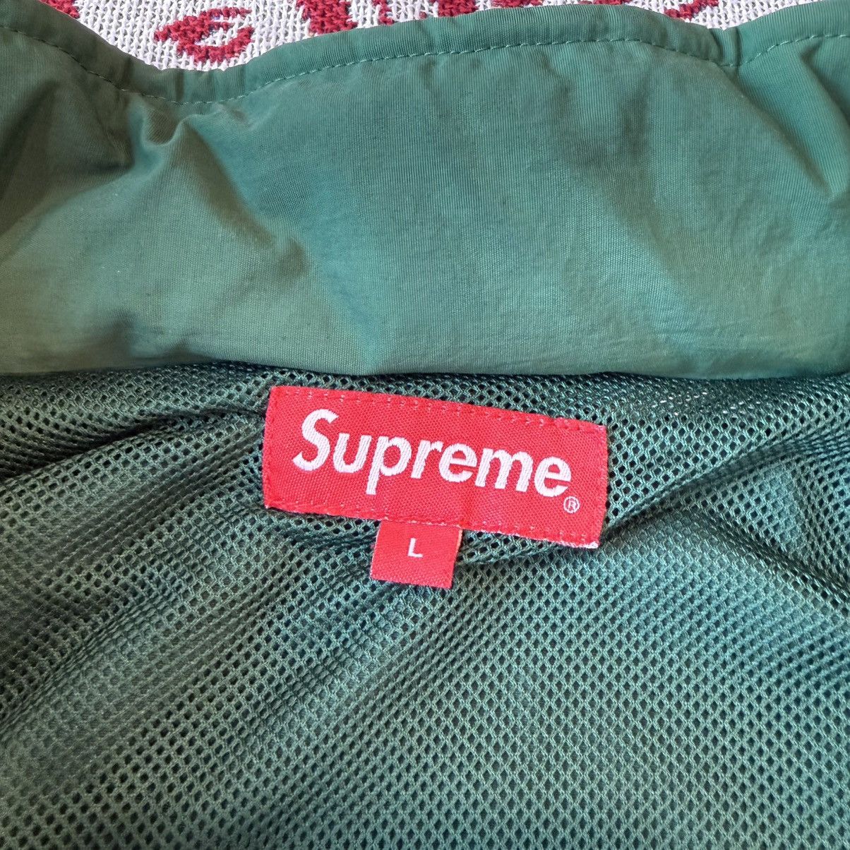 Supreme Used SS18 Supreme Court Half Zip Pullover Dark Green Size L Size US L / EU 52-54 / 3 - 4 Thumbnail