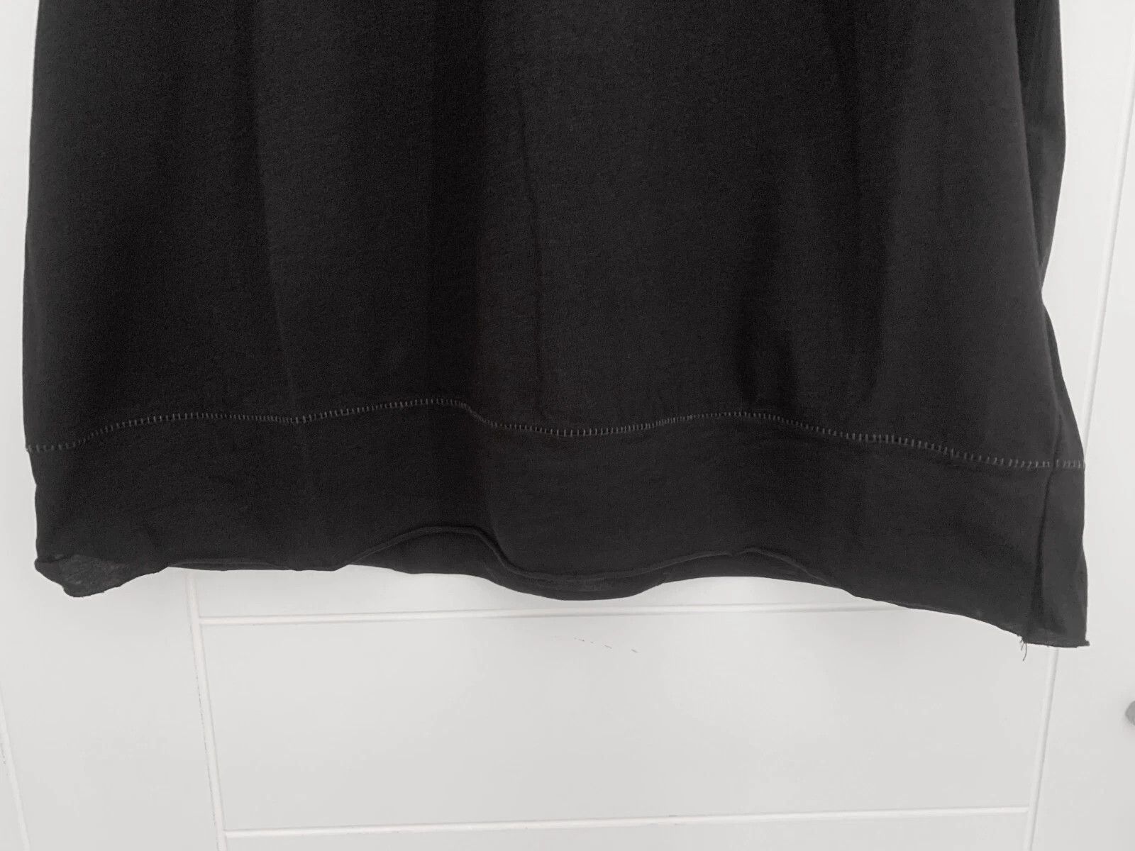 Thom Krom Thom Krom Black Cotton Tshirt Scar Stitching M Size US M / EU 48-50 / 2 - 8 Thumbnail