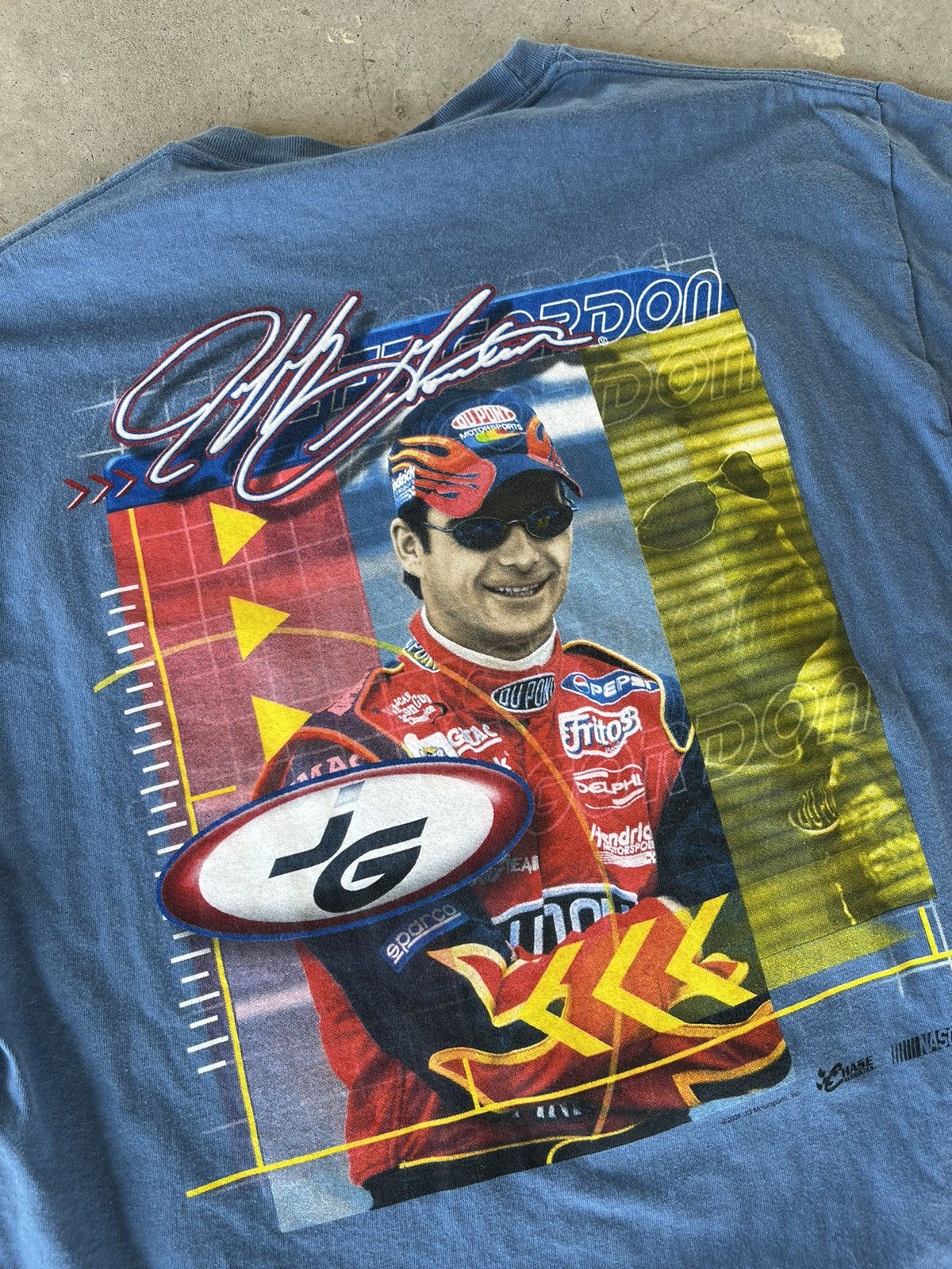 Chase Authentics Vintage 90s Jeff Gordon Nascar T-Shirt Size US L / EU 52-54 / 3 - 4 Thumbnail