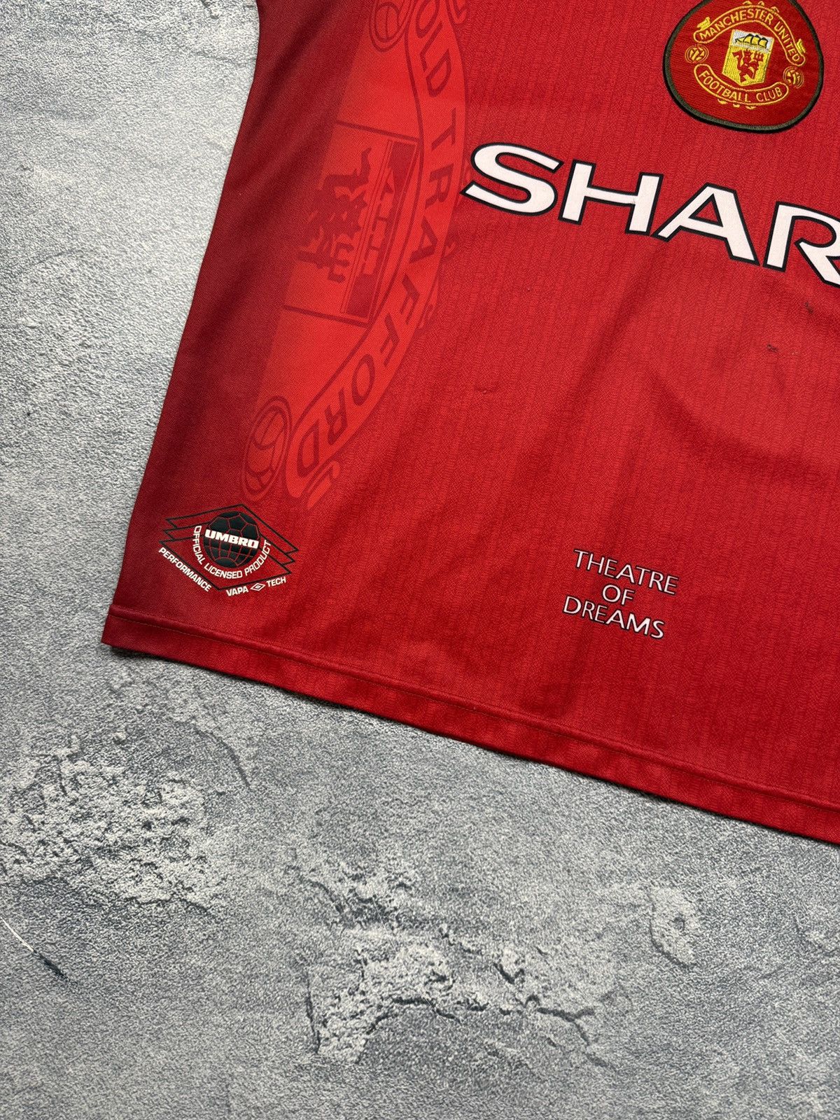 Umbro UMBRO SHARP MANCHESTER UNITED 90s JERSEY Size US M / EU 48-50 / 2 - 4 Thumbnail