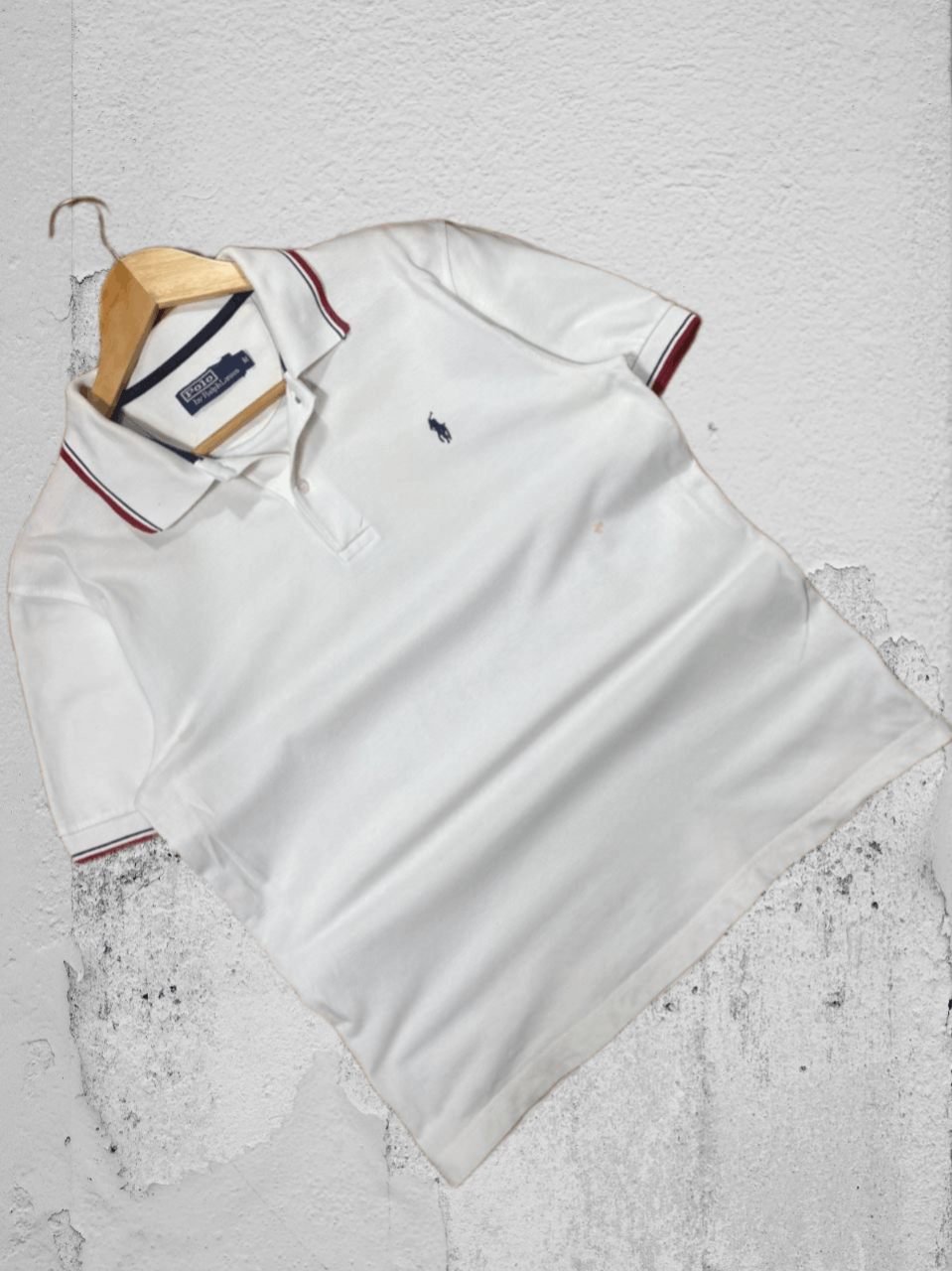 Polo Ralph Lauren Vintage Polo T-Shirt Big Pony Polo Ralph Lauren PRL White Size US M / EU 48-50 / 2 - 1 Thumbnail