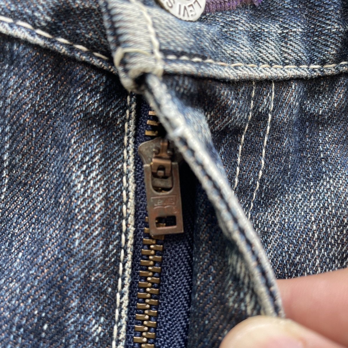 Jean × Levi's × Vintage Vintage Levi’s Faded Jeans Pants Denim W32x31.5 Size US 32 / EU 48 - 7 Thumbnail