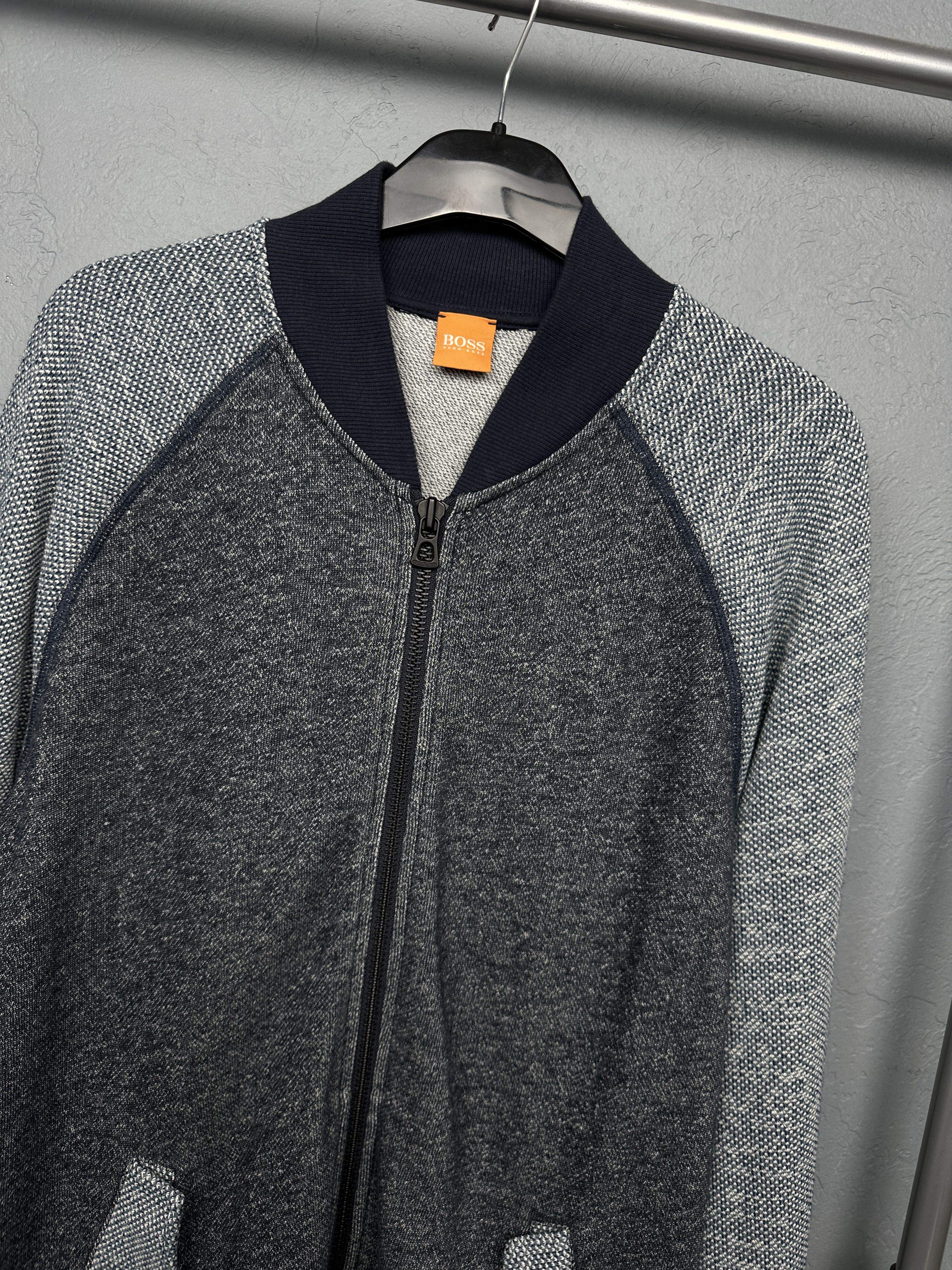 Hugo Boss Hugo Boss Orange Vintage Mens Knit Sweater Bomber Size US XL / EU 56 / 4 - 2 Thumbnail