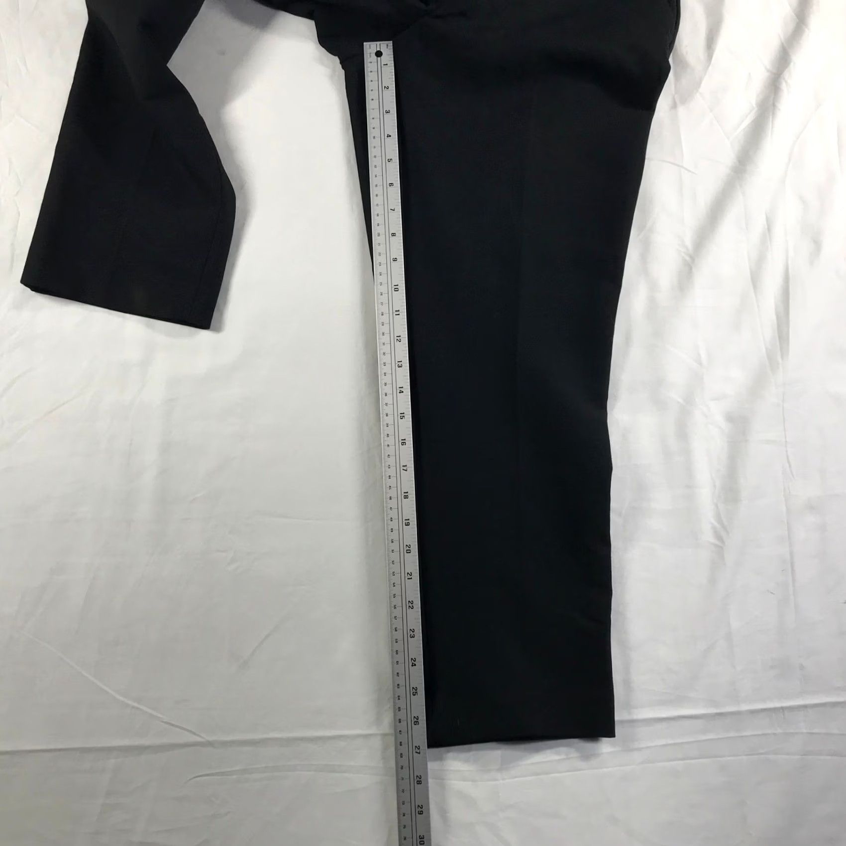 Ann Taylor Ann Taylor Kate Fit Ankle Pants Womens Black Trousers 10 Size 32" / US 10 / IT 46 - 4 Thumbnail