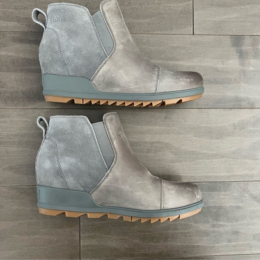 SOREL Sorel EVIE™ II WOMEN'S CHELSEA boots size 8.5 Quarry Grill Size US 8.5 / IT 38.5 - 4 Thumbnail