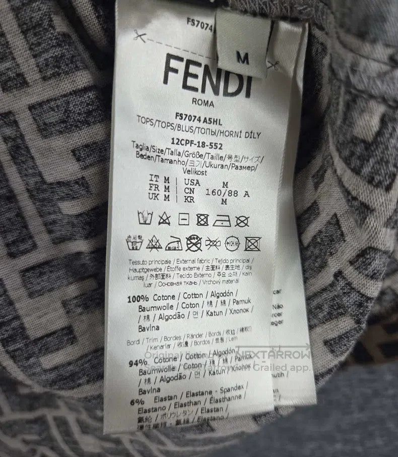 Fendi Fendi All-over print short-sleeve Size M / US 6-8 / IT 42-44 - 8 Thumbnail