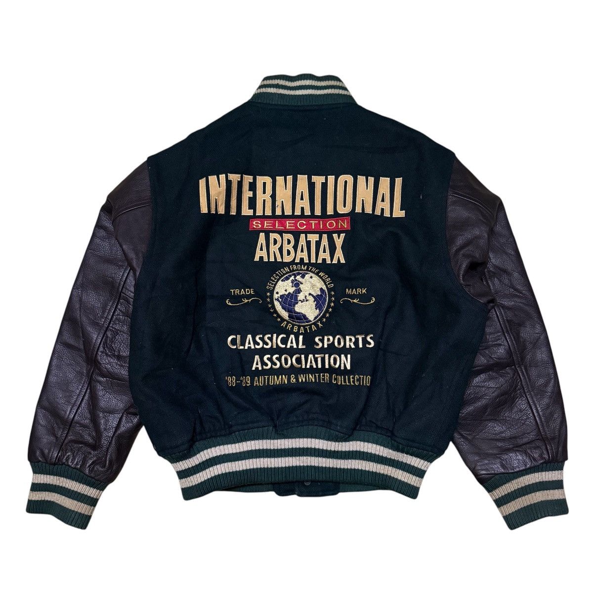 Other Vintage International Selection Arbatax Big Logo Varsity Size US L / EU 52-54 / 3 - 1 Thumbnail