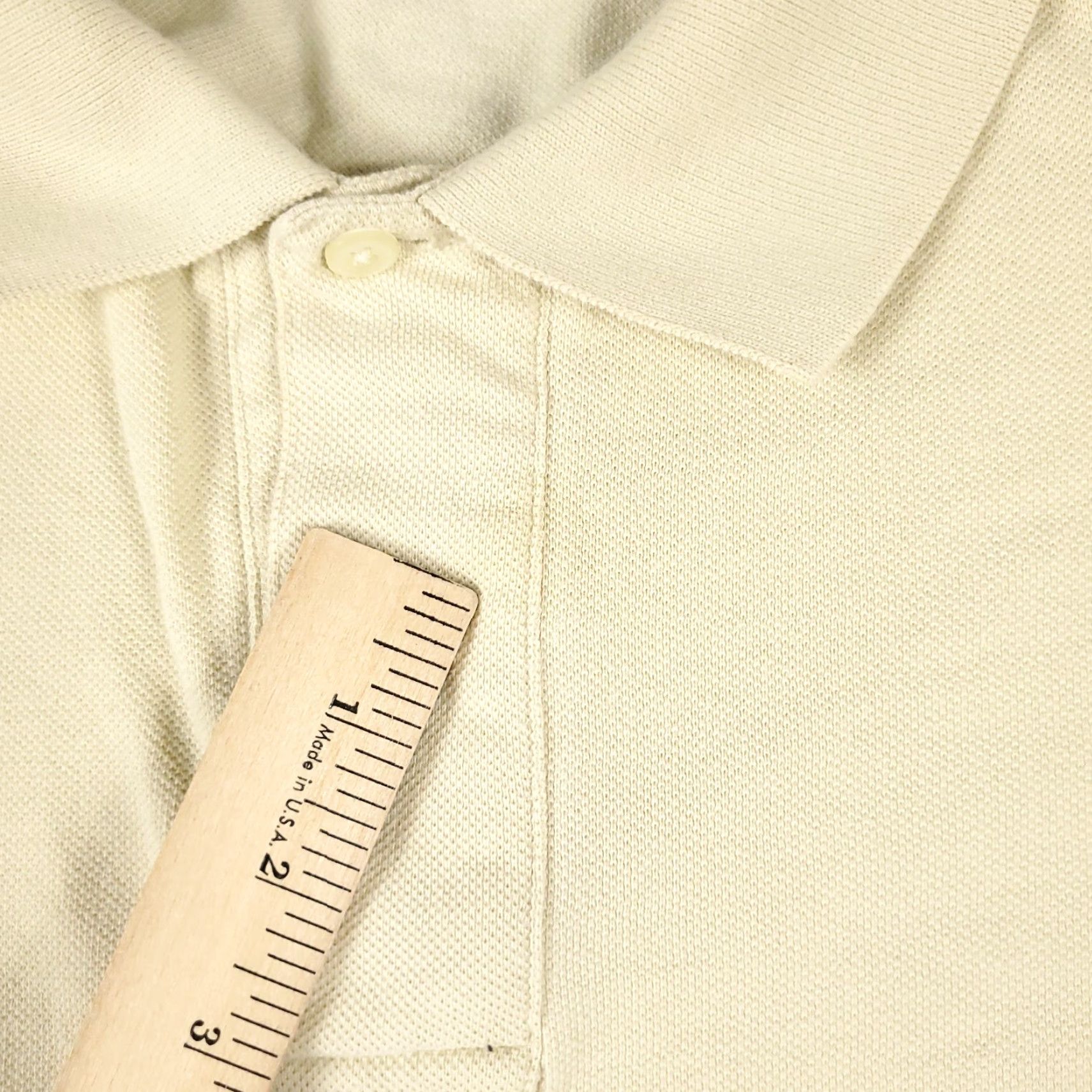 Nautica Nautica Polo Shirt Mens XL Yellow Solid Short/Long Sleeve Casual All Seasons 90s Modern Preppy Mens Size US XL / EU 56 / 4 - 6 Thumbnail