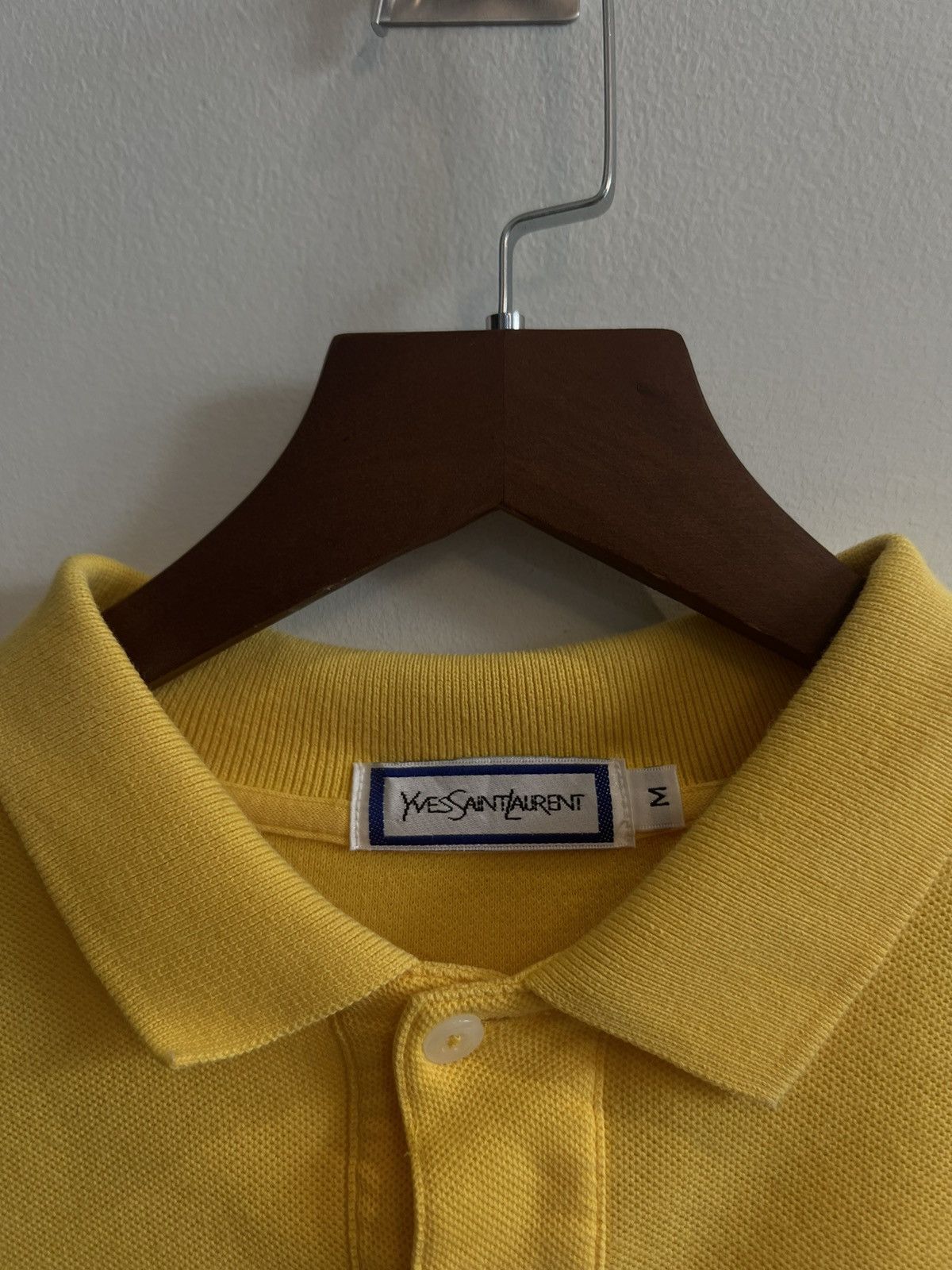 Vintage × Yves Saint Laurent 90’s YVES SAINT LAURENT YSL RARE SMALL LOGO POLO Y2K Size US M / EU 48-50 / 2 - 3 Thumbnail