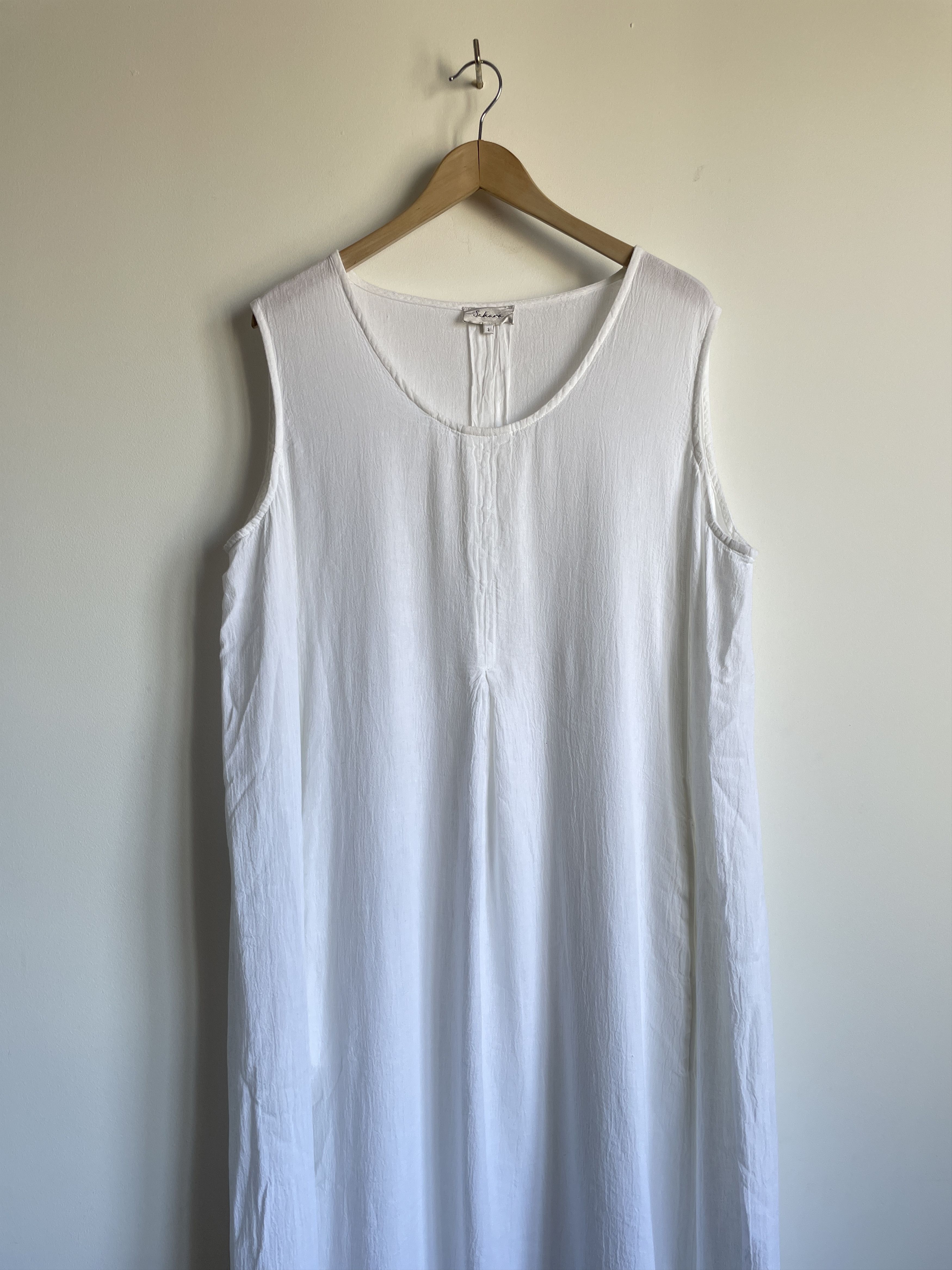 Other Sahara London Linen Viscose Lagenlook Oversized Maxi Dress Size M / US 6-8 / IT 42-44 - 3 Thumbnail