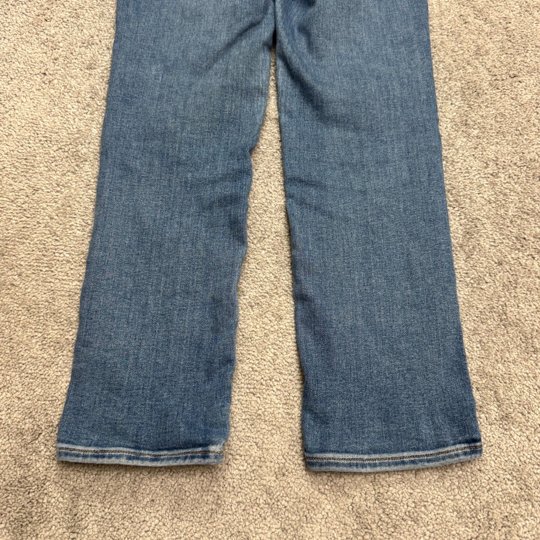 Madewell Madewell Roadtripper Jeans Womens 24 High Rise Denim Stovepipe Ankle Straight Size 42" / US 20 - 3 Thumbnail