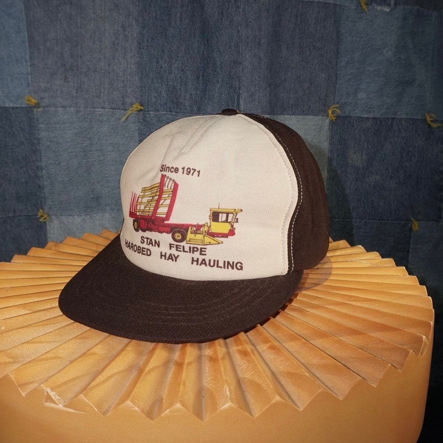 Vintage OSFA - Vintage Y2K Stan Felipe,harobed hay hauling 90s hat Size ONE SIZE - 2 Thumbnail