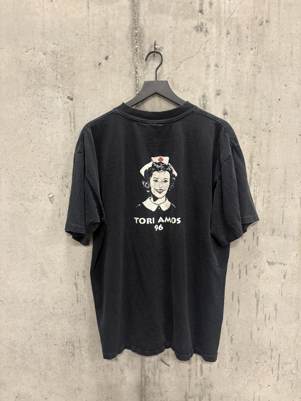 Band Tees Vintage Tori Amos Recovering Christian Shirt Thrashed Faded Size US XL / EU 56 / 4 - 3 Thumbnail