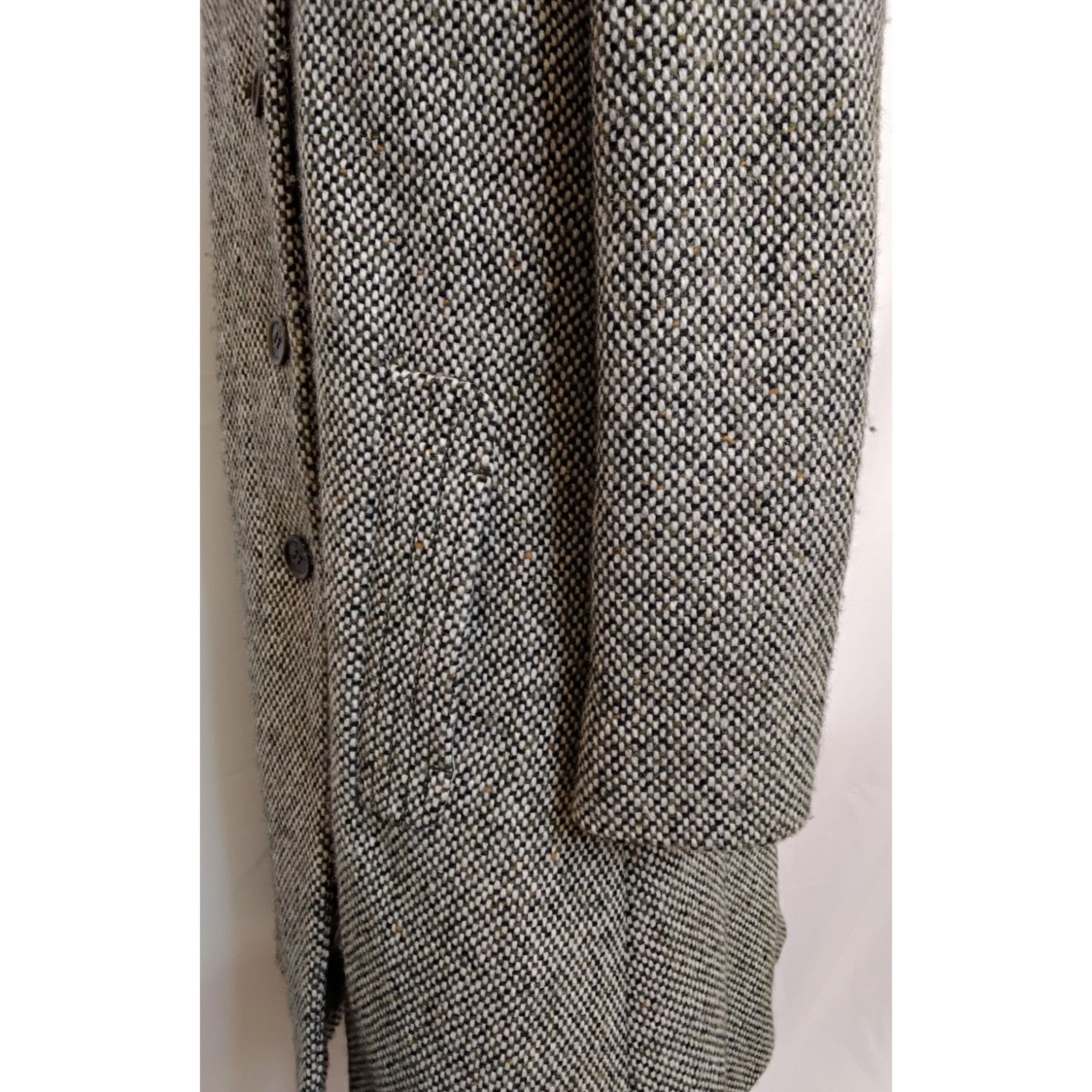 Tory Burch Tory Burch Pea Coat Women's 6 Green 100% Wool Silk Vintage Size M / US 6-8 / IT 42-44 - 6 Thumbnail