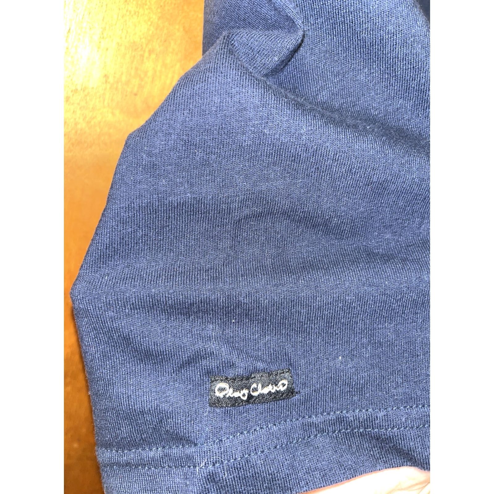 Vintage Play Cloths Mens XL T-Shirt Navy Blue Paisley Logo Graphic Print Crew Neck Jersey Short Sleeve Men Fall Summer Spring Winter Size US XL / EU 56 / 4 - 4 Thumbnail