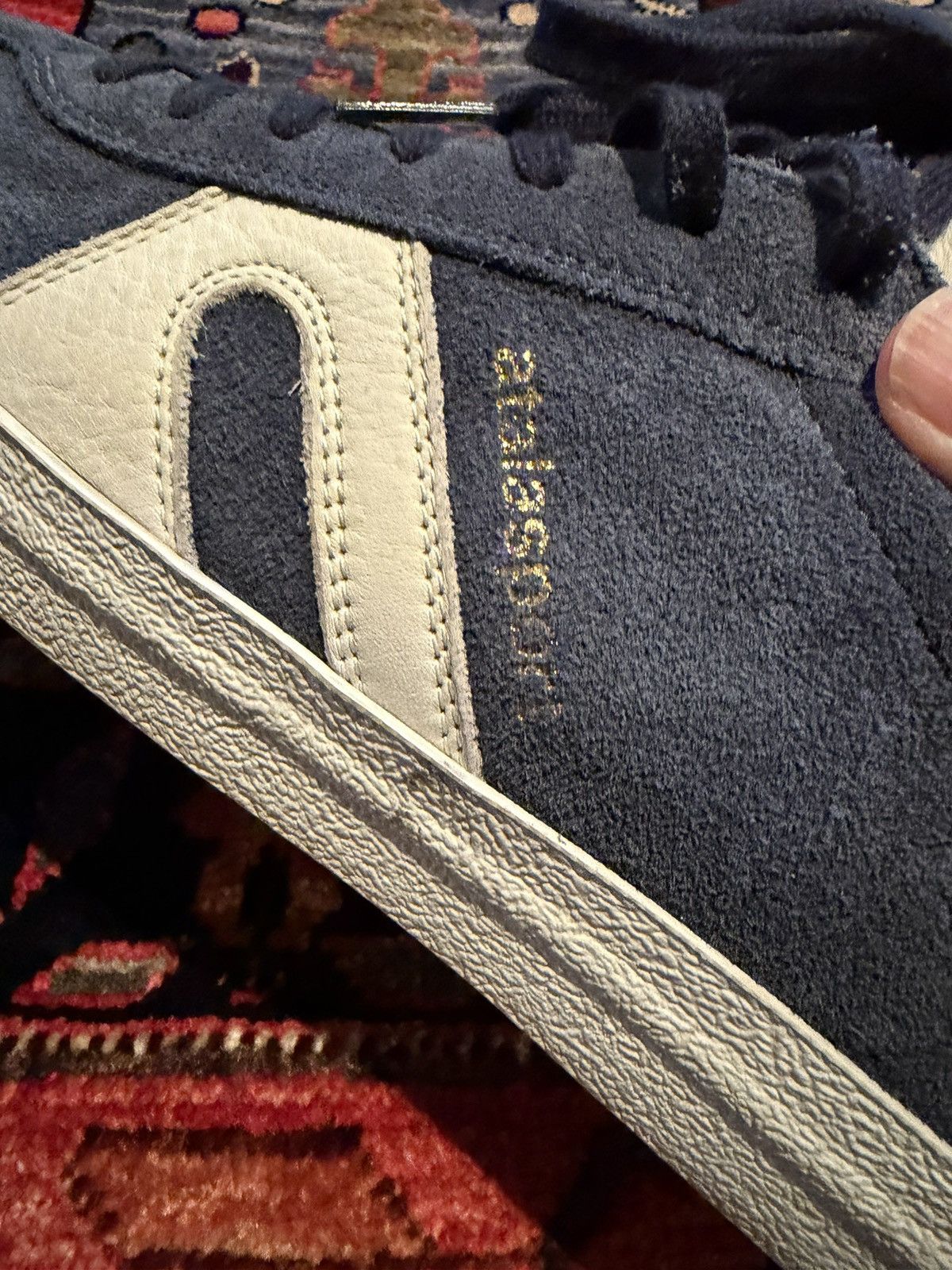 Other Atalasport Star Suede - Blue Oceania / Cream (44) Size US 11.5 / EU 44-45 - 5 Thumbnail