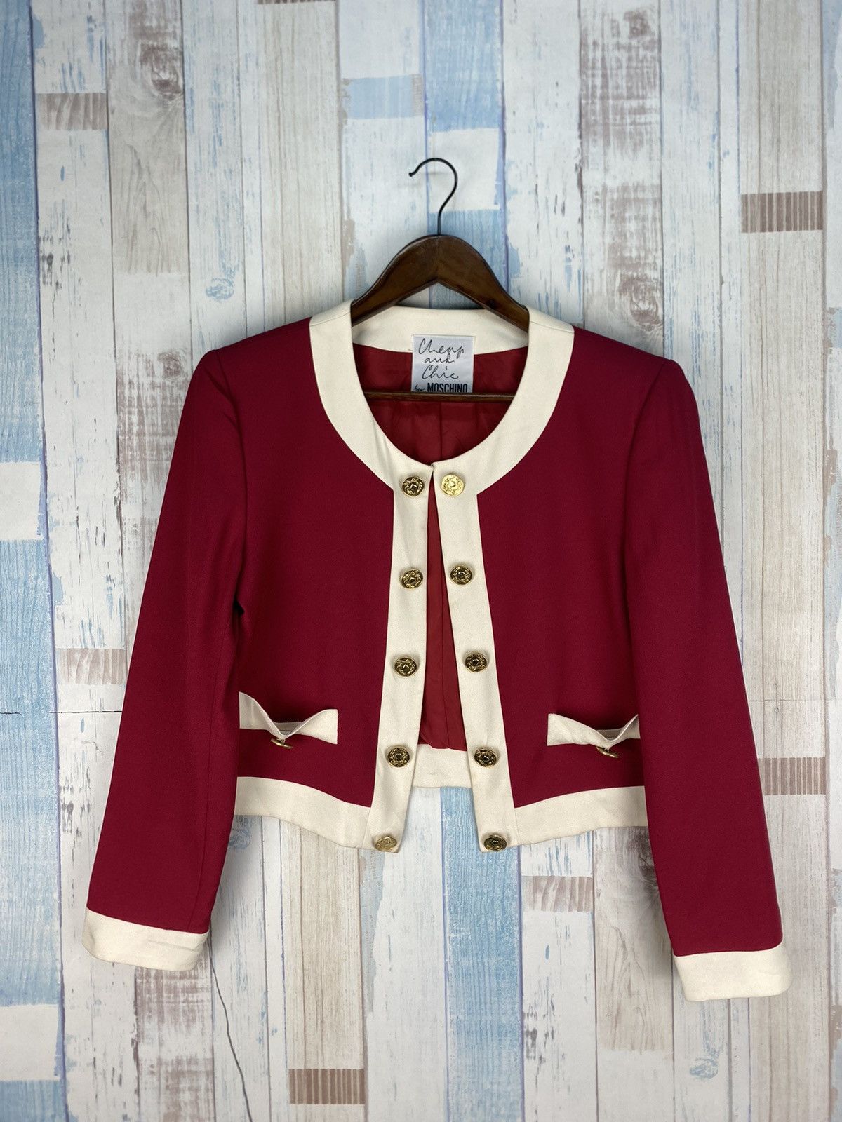 Moschino Vintage Moschino Jacket Size S / US 4 / IT 40 - 1 Thumbnail