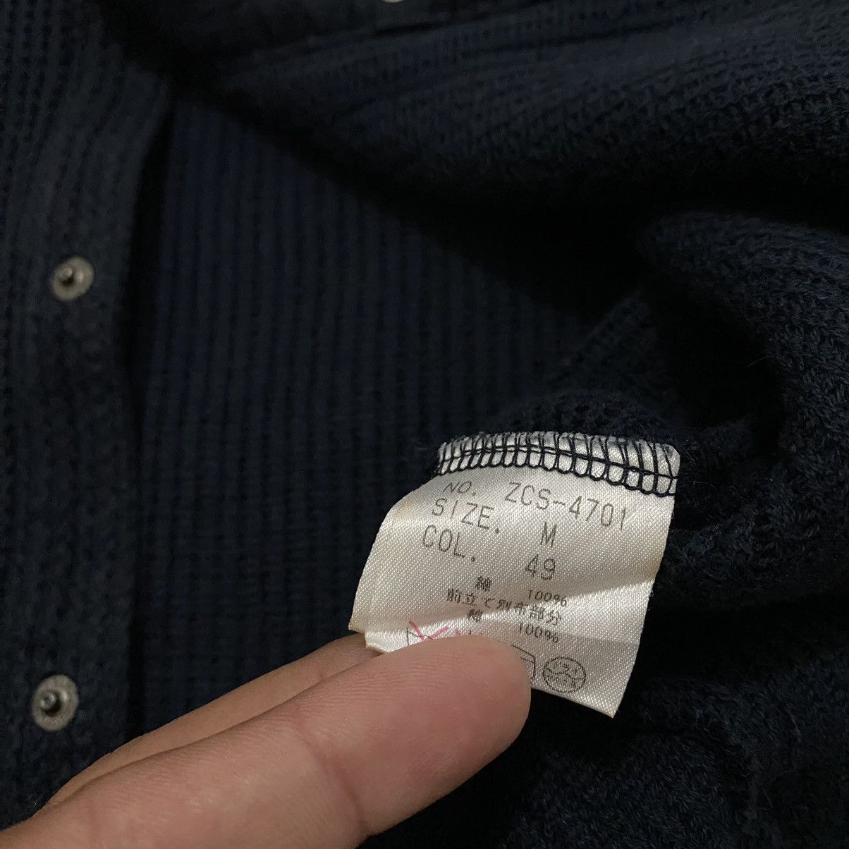 Tornado Mart Zero by TORNADO MART Knit Button Sweater Size US M / EU 48-50 / 2 - 7 Thumbnail