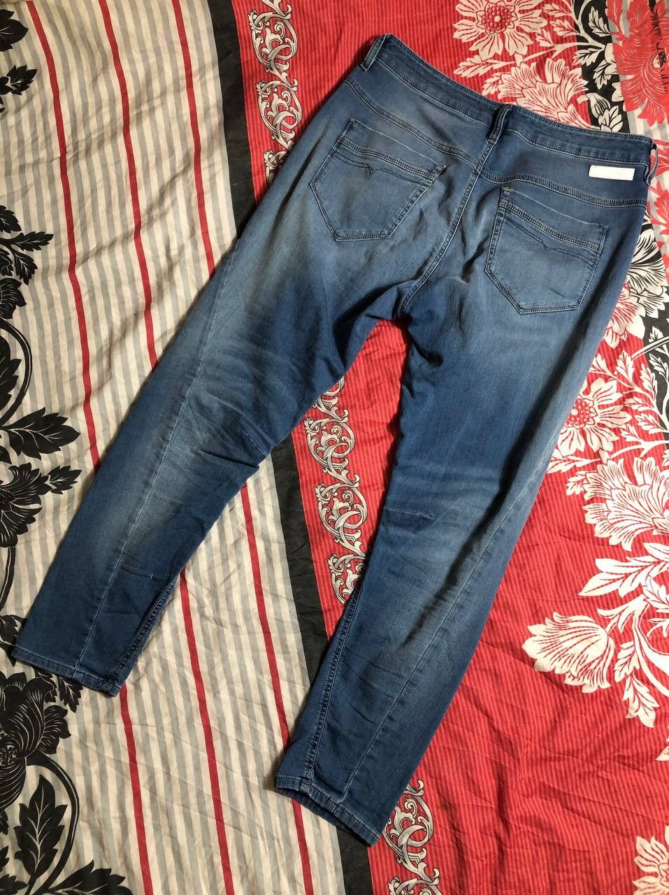 Diesel × Vintage Vintage Y2K Diesel Washed Distressed Denim Jeans Slim Size US 31 - 3 Thumbnail