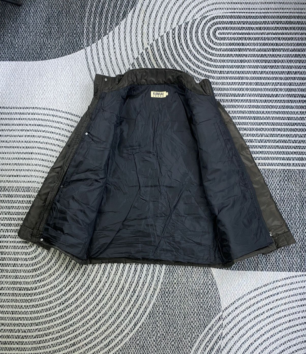 Kansai Yamamoto Vintage Kansai Jeans Brown Down Jacket Size US L / EU 52-54 / 3 - 6 Thumbnail