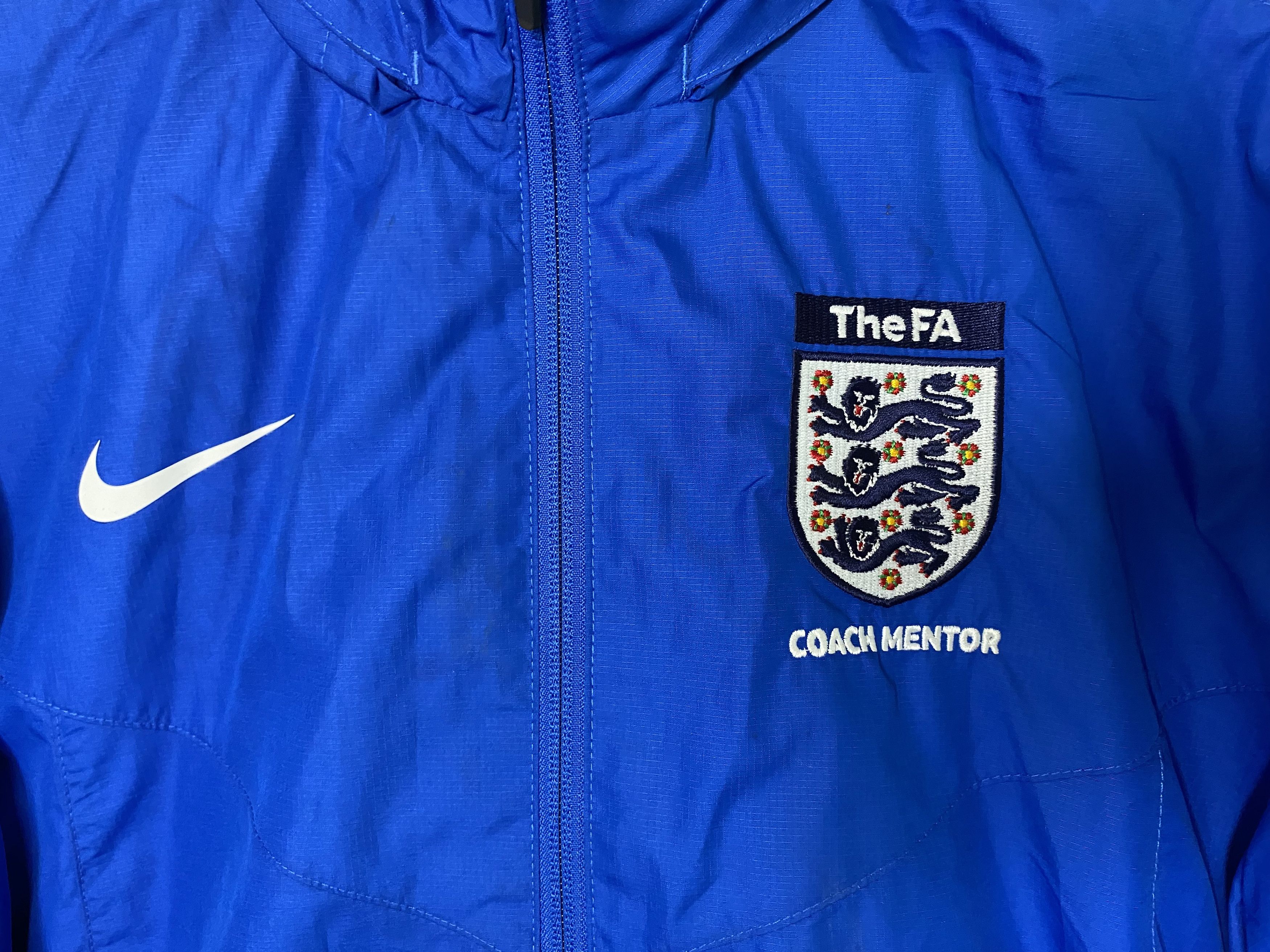 Nike × UEFA ENGLAND 2015 TRAINING WINDBREAKER JACKET FOOTBALL SOCCER Size US L / EU 52-54 / 3 - 4 Thumbnail