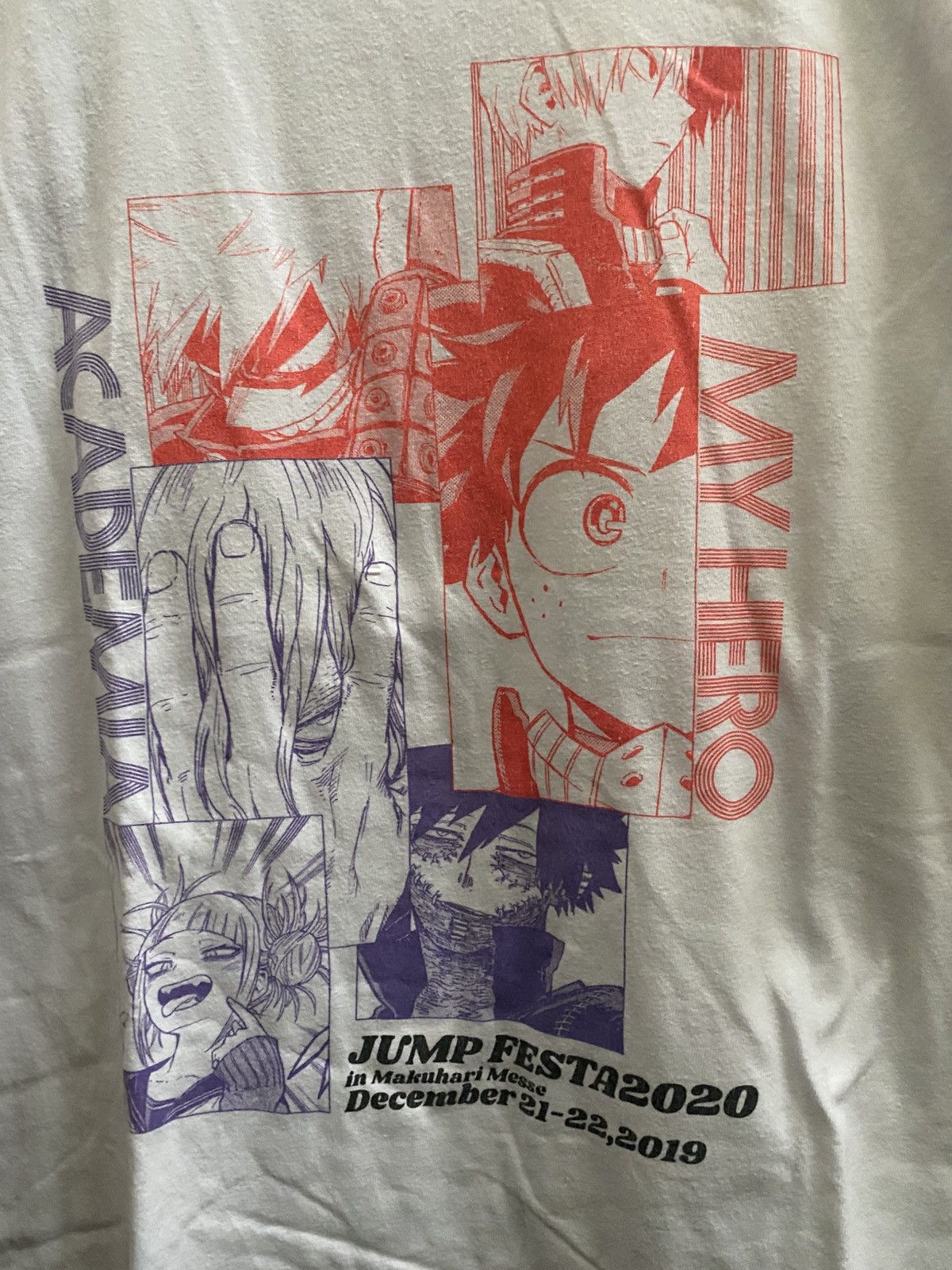 Anime VINTAGE ANIME MY HERO ACADEMIA JUMP FESTA 2020 Size US M / EU 48-50 / 2 - 2 Thumbnail
