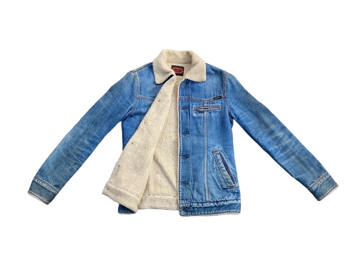 Hysteric Glamour Hysteric Glamour Sherpa Denim Jacket Size US M / EU 48-50 / 2 - 7 Thumbnail