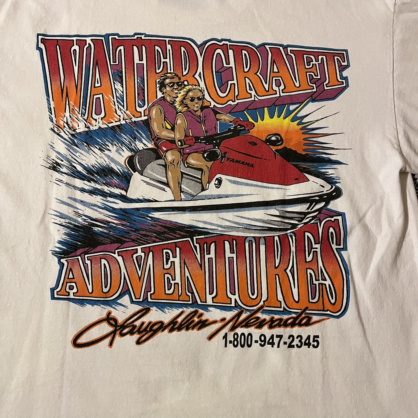 Other 00s Y2K 2000s Watercraft Adventures Laughlin, Nevada Tee Size US L / EU 52-54 / 3 - 3 Thumbnail