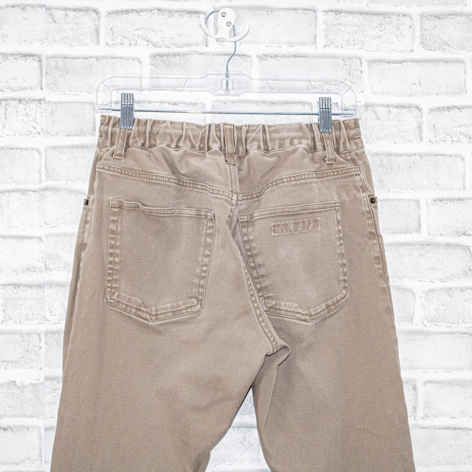 ONES STROKE ONES STROKE Tokyo Jogger Pants Khaki Drawstring ankle zip Size US 29 - 6 Thumbnail