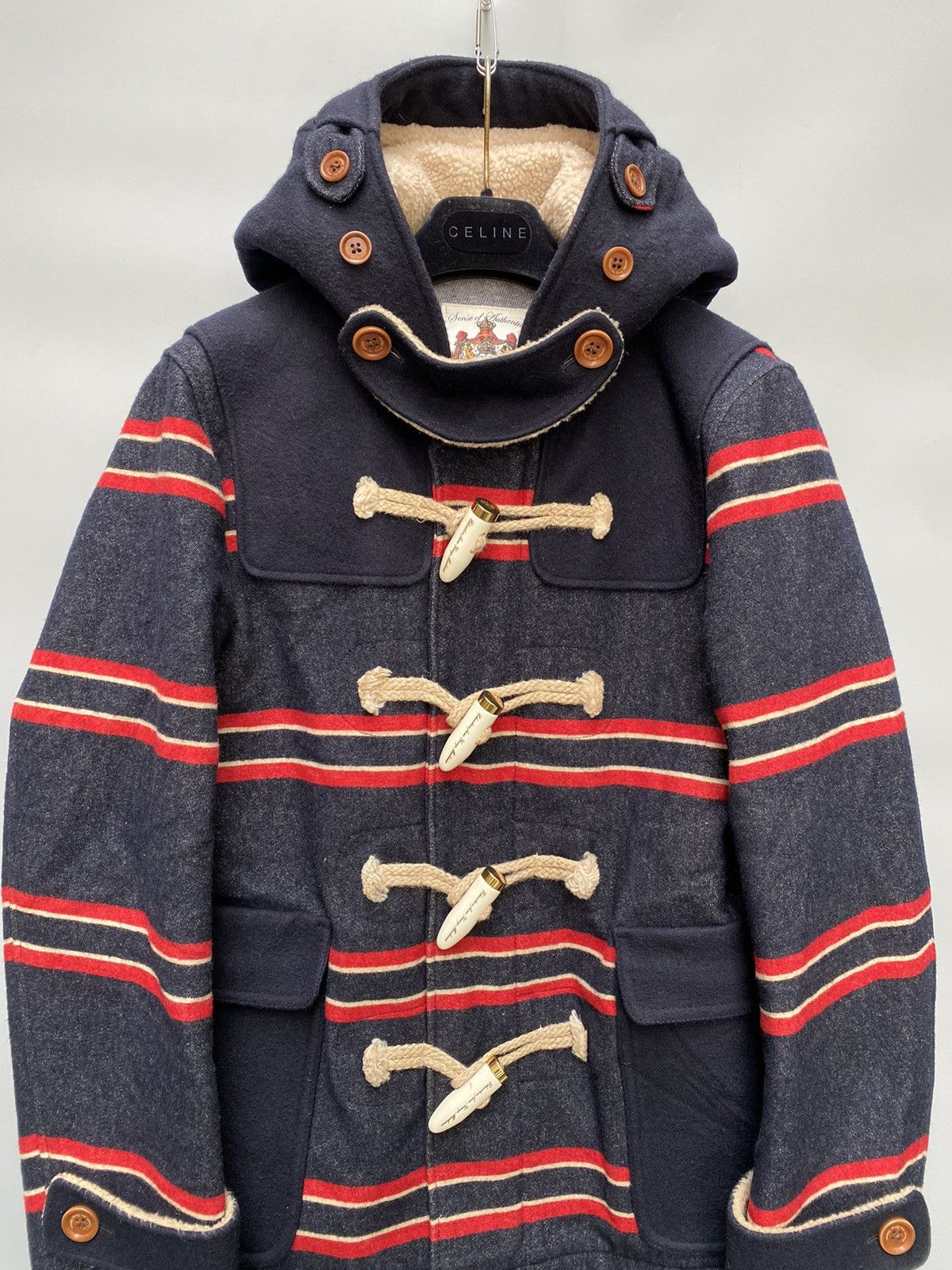 Japanese Brand Education From Young Machine Toggle Coat Size US S / EU 44-46 / 1 - 2 Thumbnail